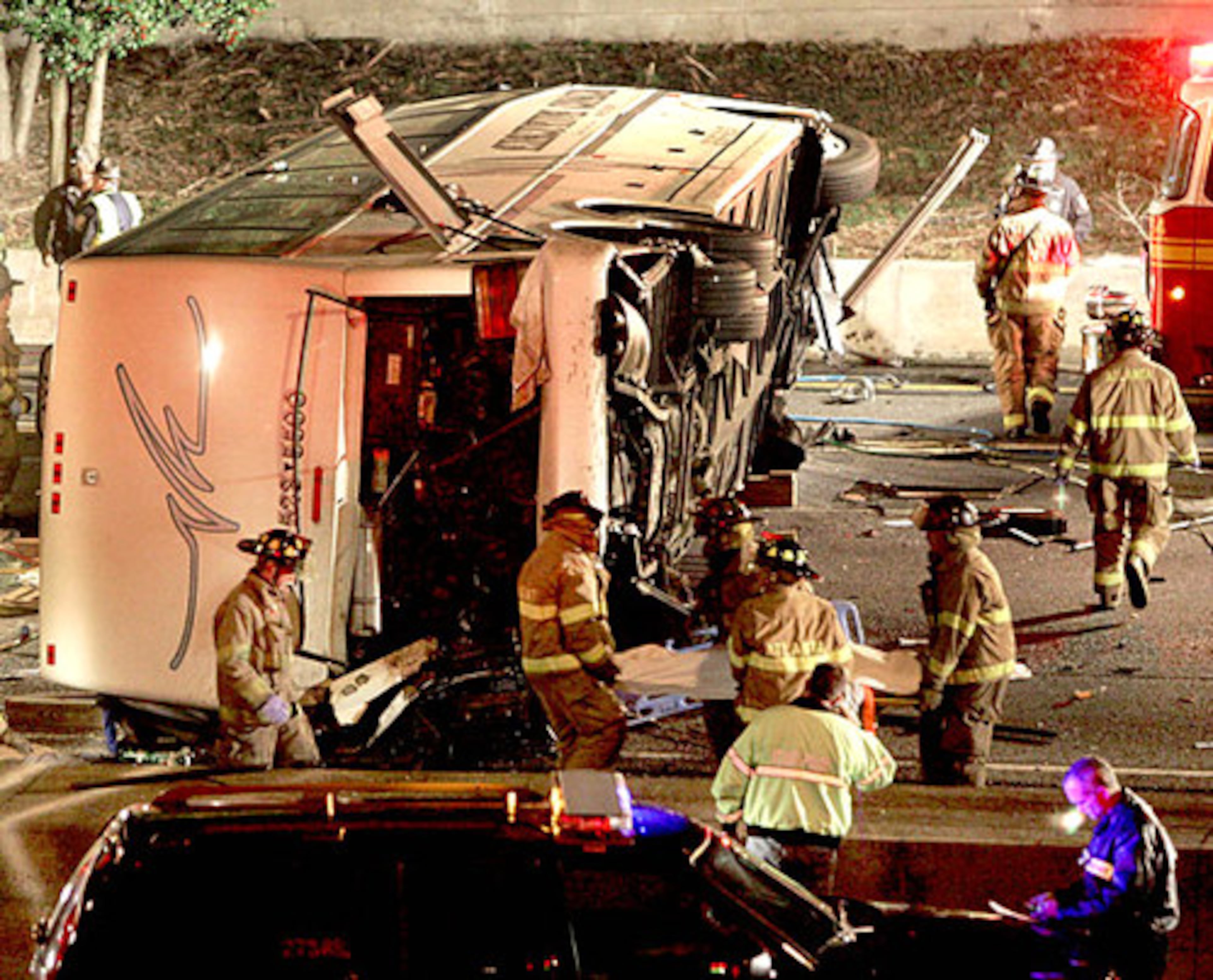 In March, a charter coach carrying the Bluffton University baseball team plunged off the Northside Drive bridge onto I-75, killing the bus driver and six passengers. By year's end one lawsuit had been filed against GDOT, and more suits could be in the pipeline.