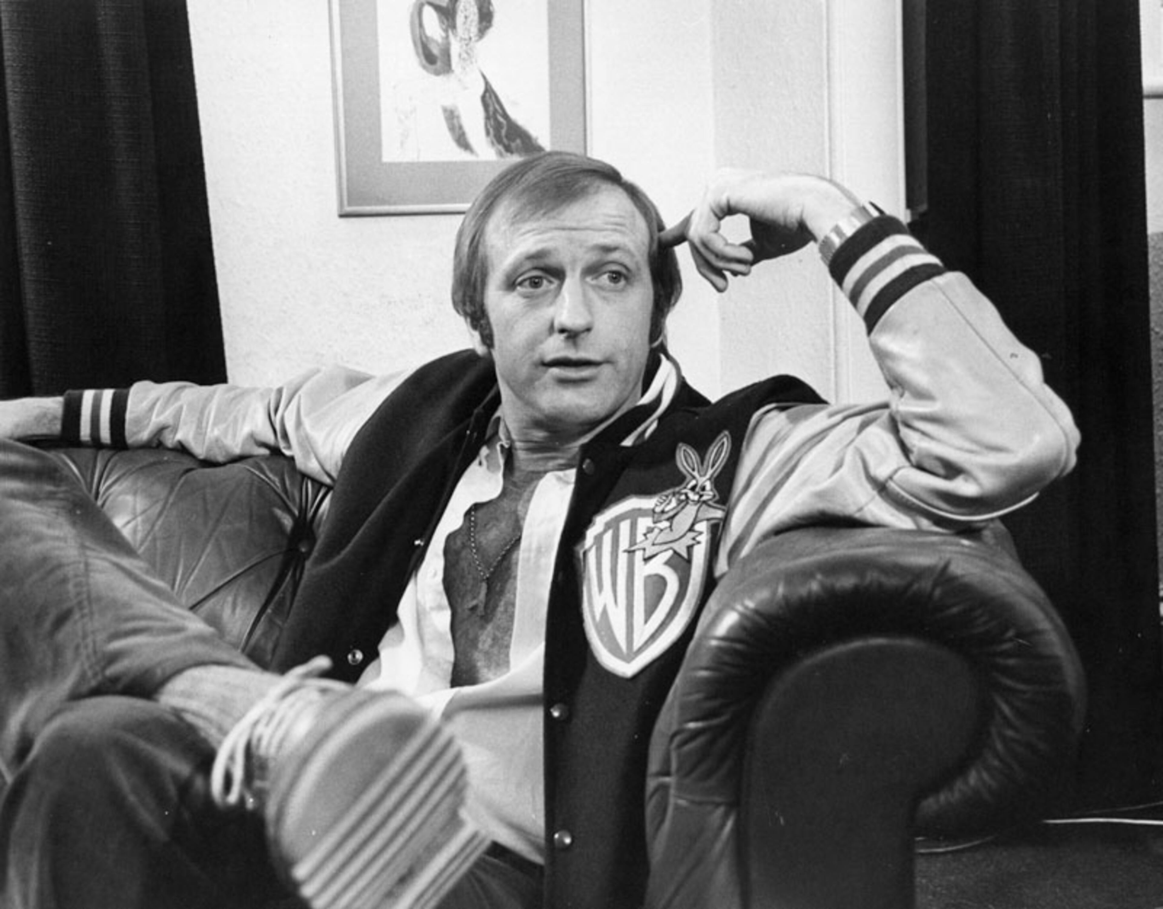 British actor, writer and comedian Graham Chapman (1941-1989) is interviewed for the television program "Gay Life" on Feb. 1, 1980.