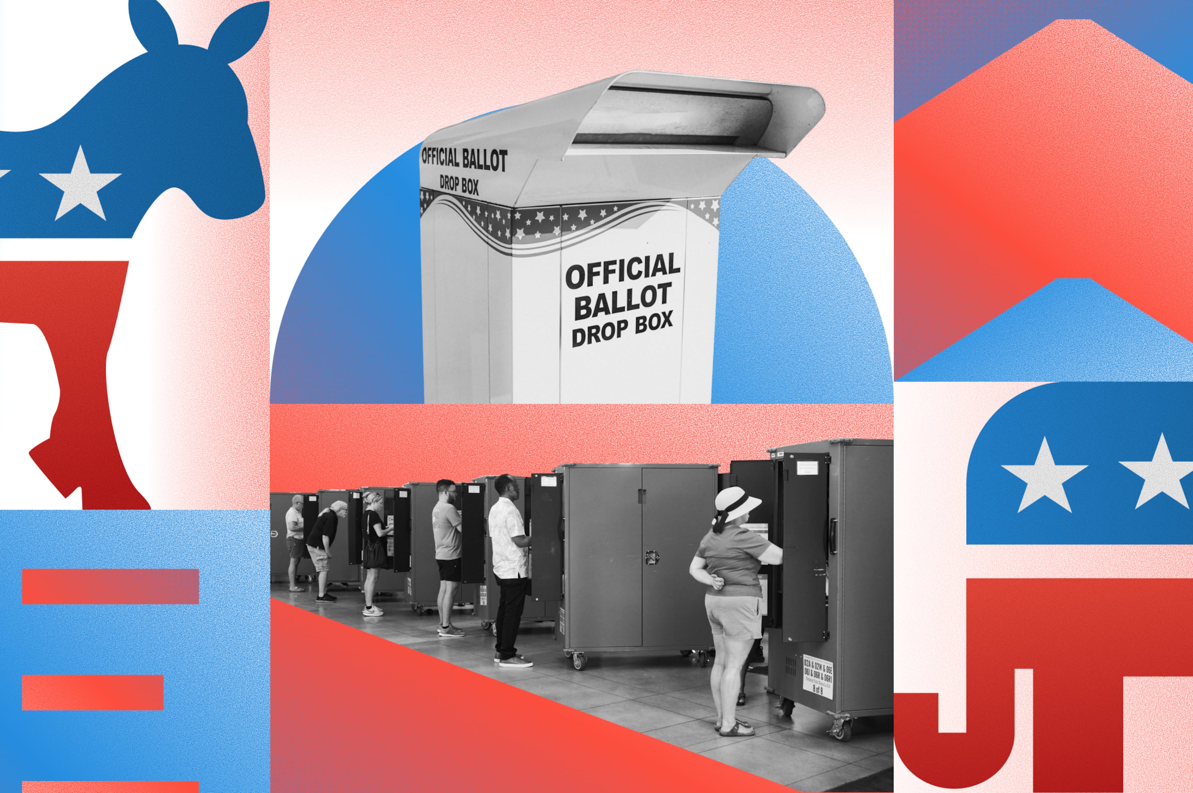 Georgia Votes - Officials Voting