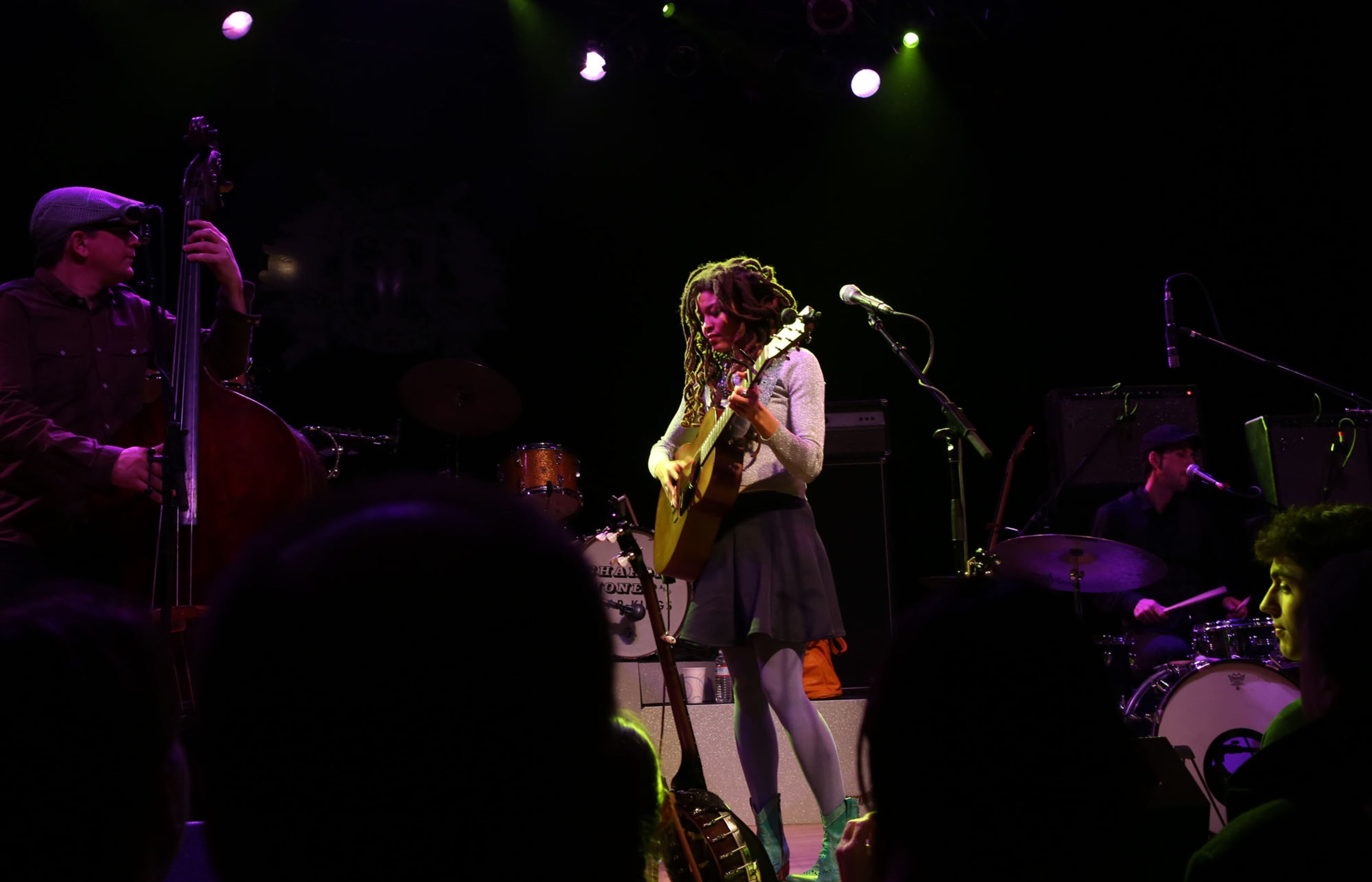 Valerie June, singer songwriter from Memphis, Tenn., plays her unique mix of folk, gospel blues, was the opening act for Sharon Jones and the Dap Kings at the Variety Playhouse.