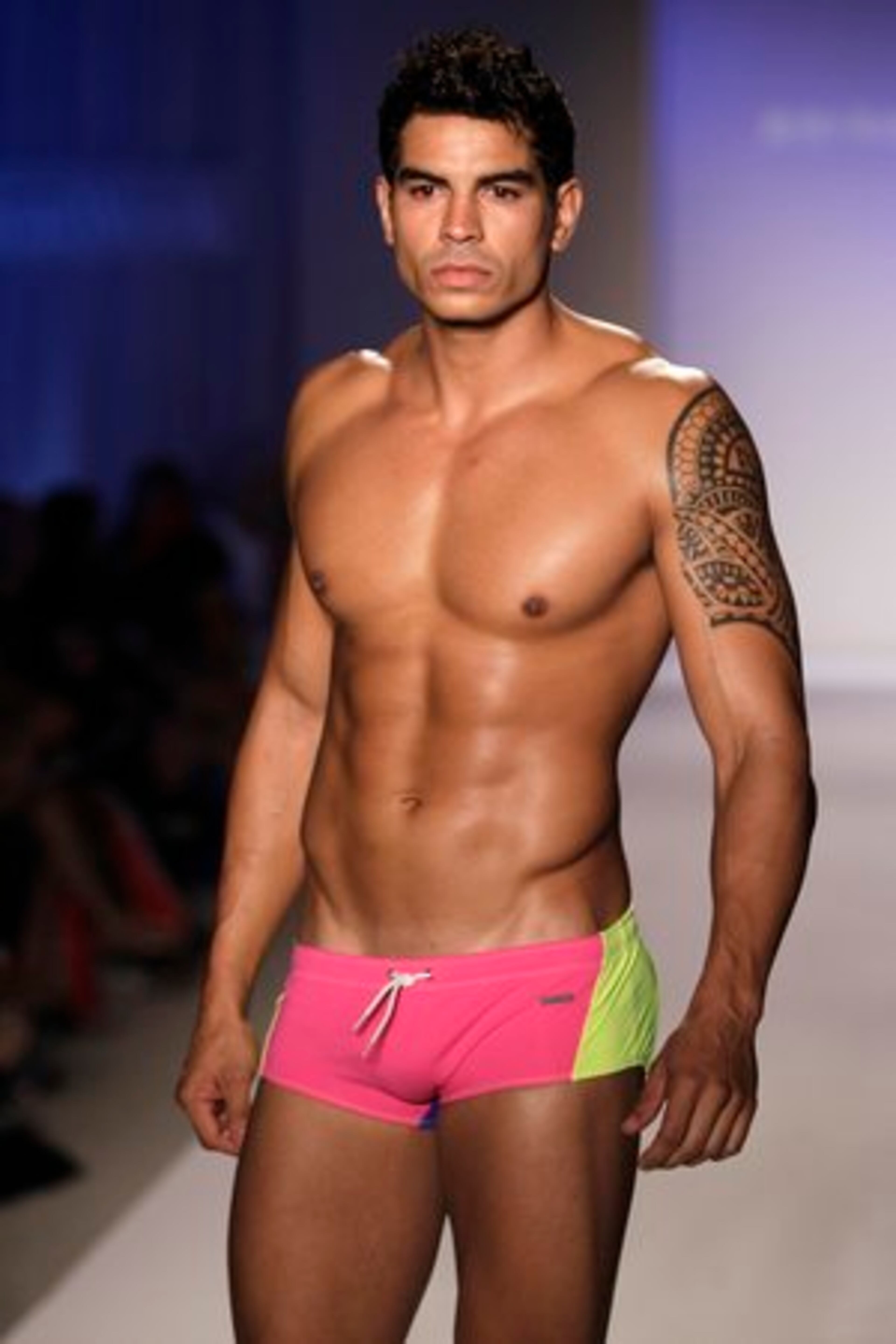 Parke & Ronen 2011 swimwear collection show at the Mercedes-Benz Fashion Week Swim in Miami Beach, Fla.