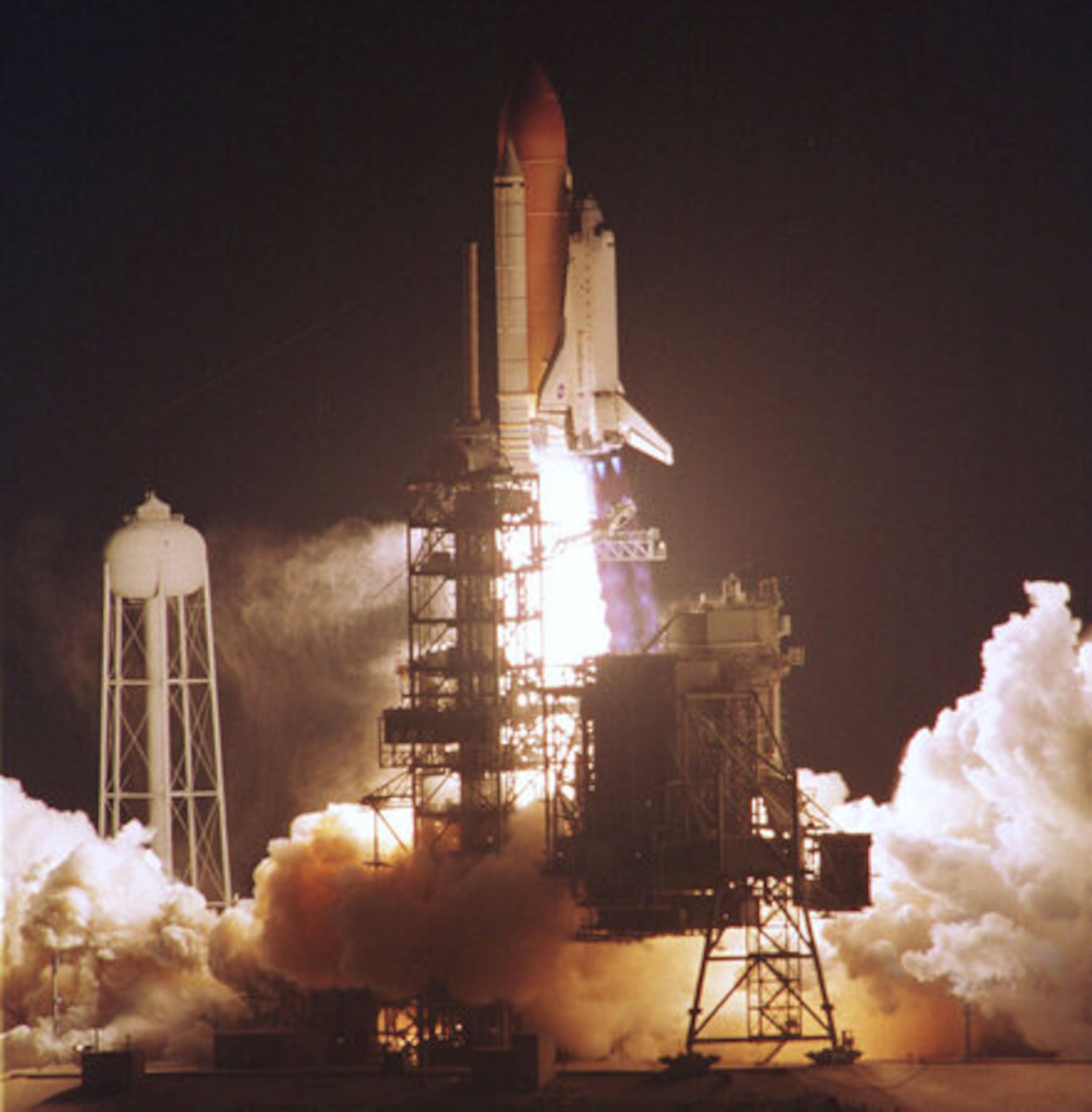 The space shuttle Endeavour first launched in 1992. Endeavour was constructed from spare parts originally meant for Challenger and the other shuttles in the fleet. Endeavour flew on 25 missions over a 19-year period. It logged more than 4,600 orbits around Earth and about 122 million total miles.
