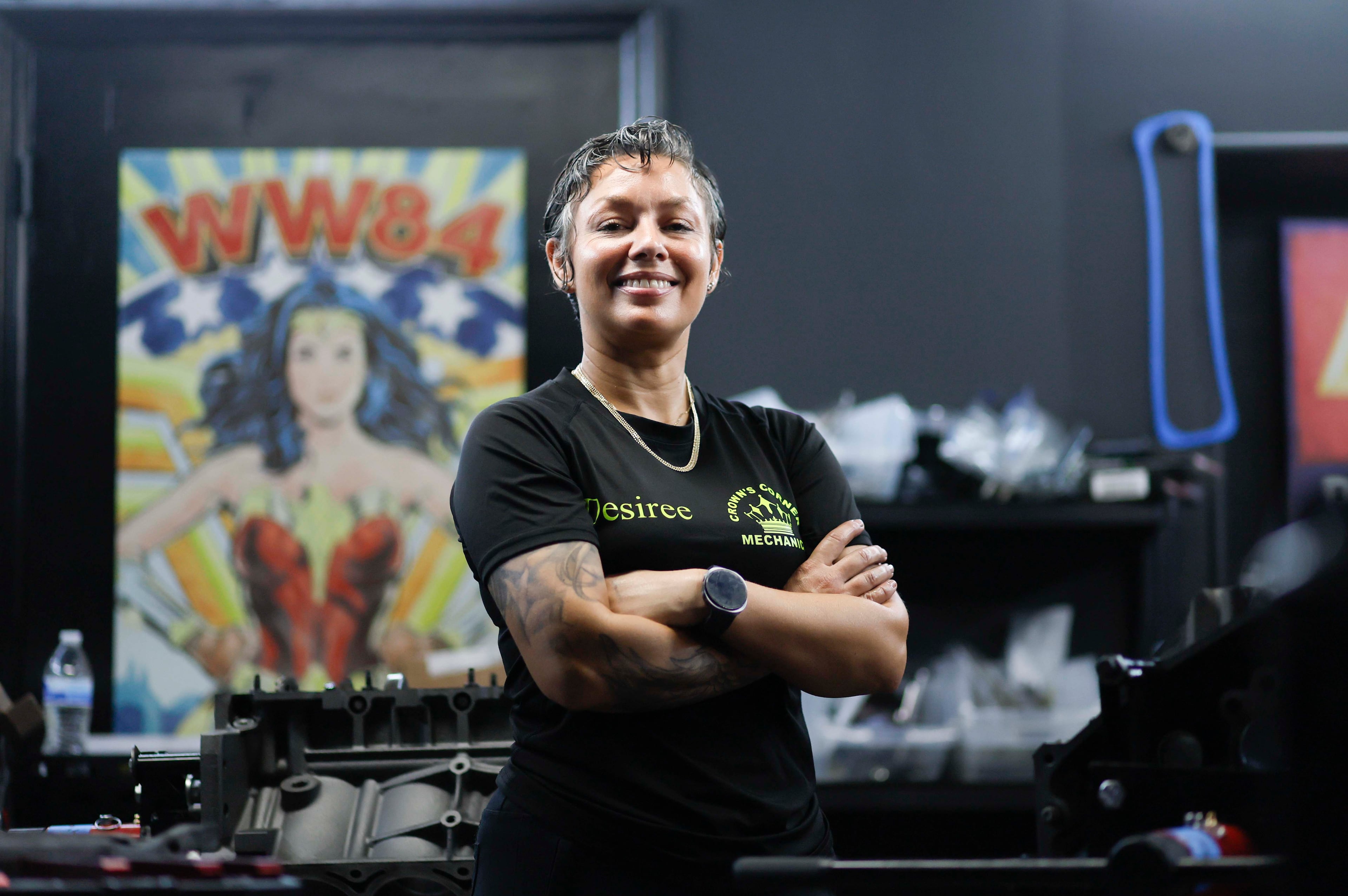 Mechanic Desiree White Her+Story