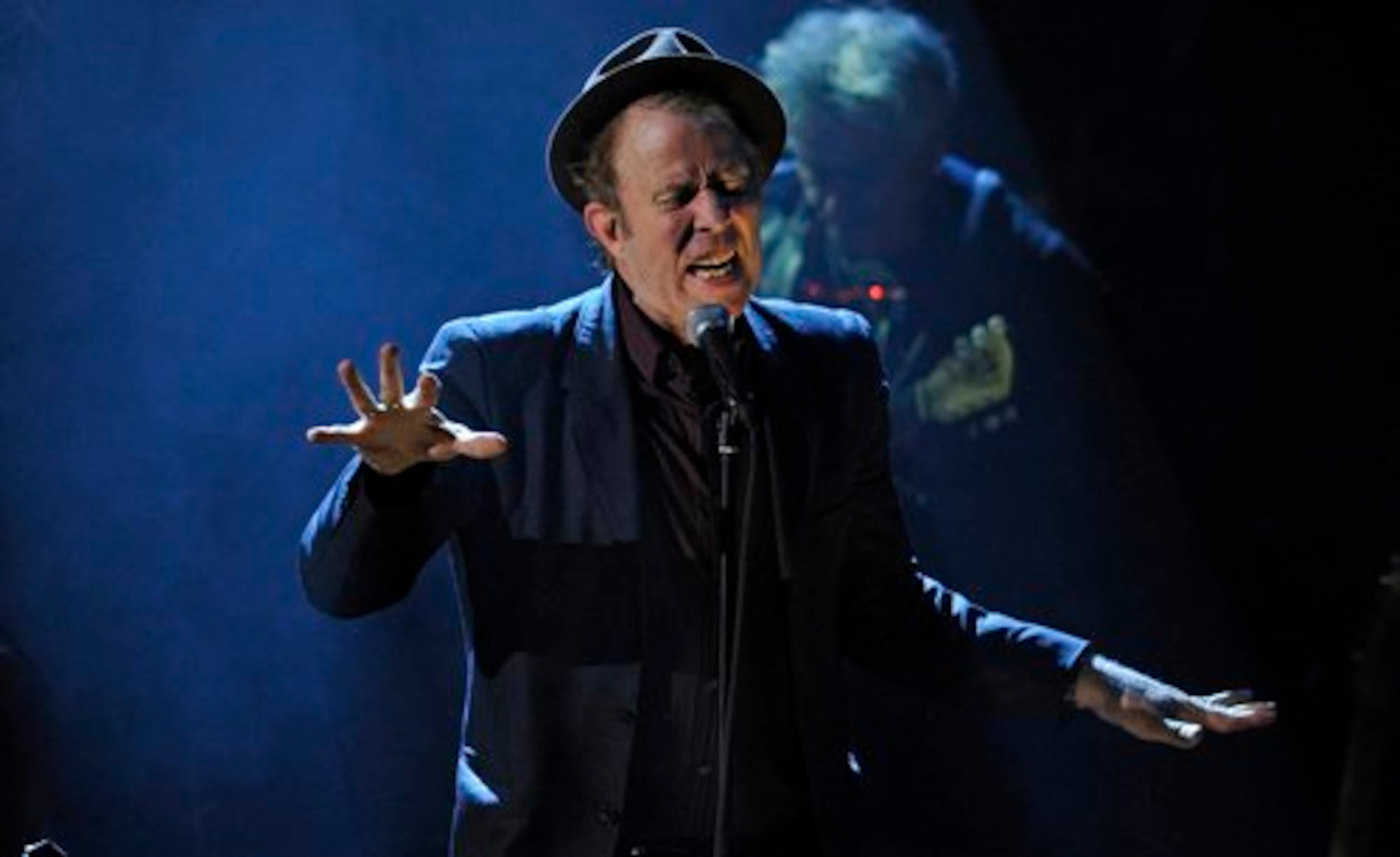 Neil Young later joined Tom Waits and his band for "Get Behind the Mule."