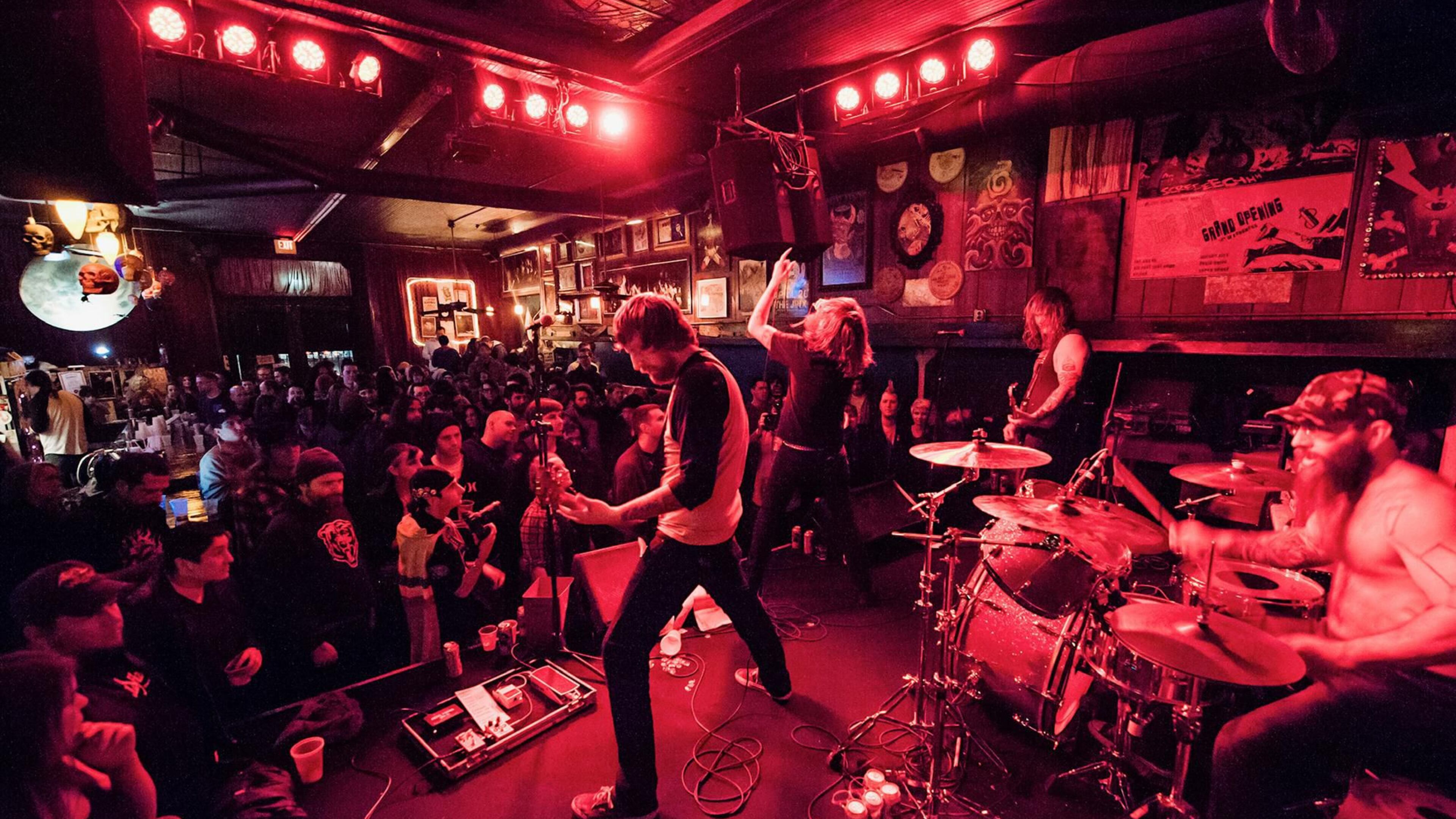 Dead Yet plays to a packed house at The Jinx circa 2010. (Photo Courtesy of Geoff L. Johnson)