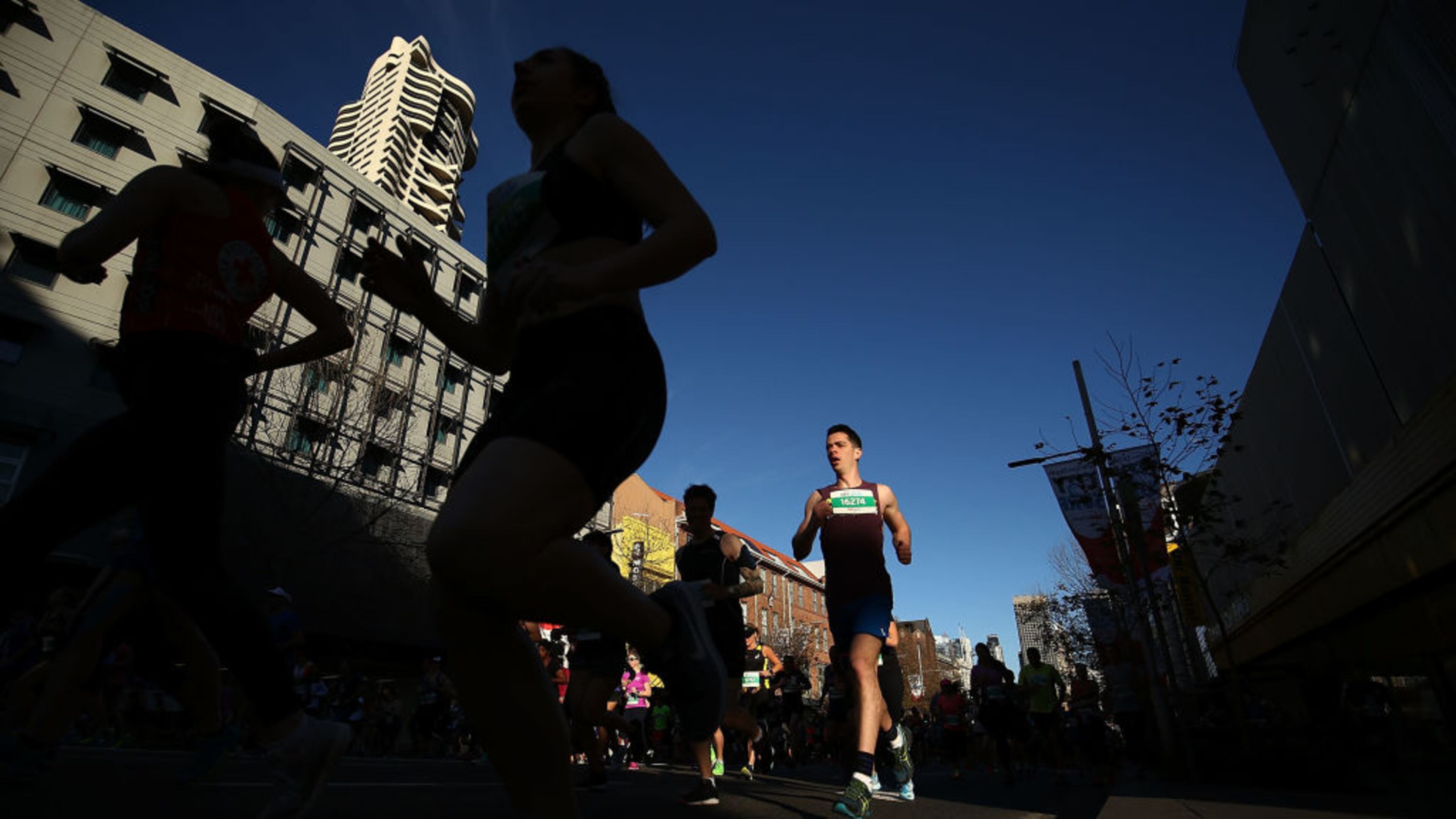 Cross country runners.