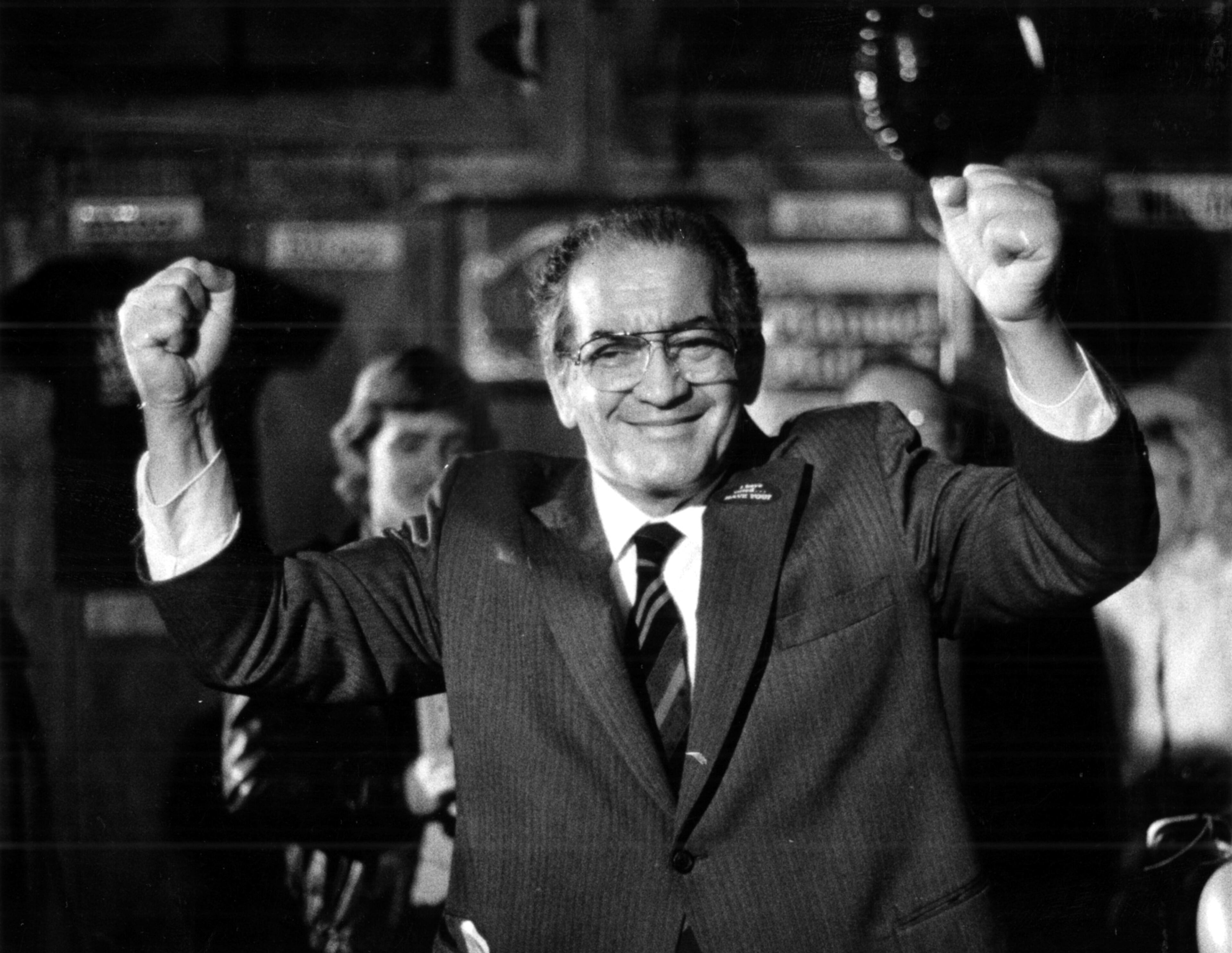 New DeKalb County CEO Manuel Maloof. (Billy Downs/AJC staff) 1985