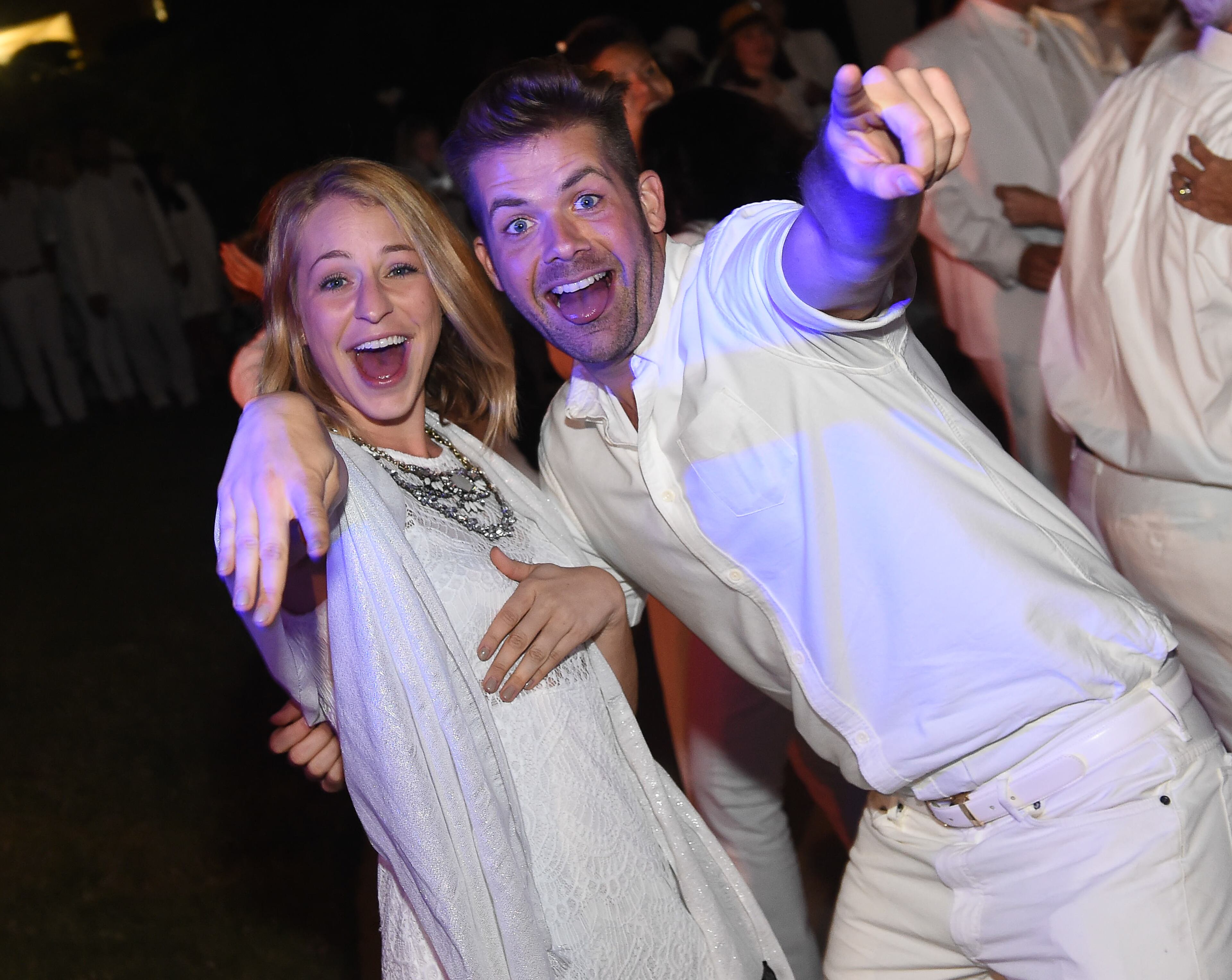 Atlanta's first Diner en Blanc, held in partnership with Moet Ice Imperial, was held Oct. 16, 2014 at Millennium Gate Park in Atlanta. (Photo by Paras Griffin)