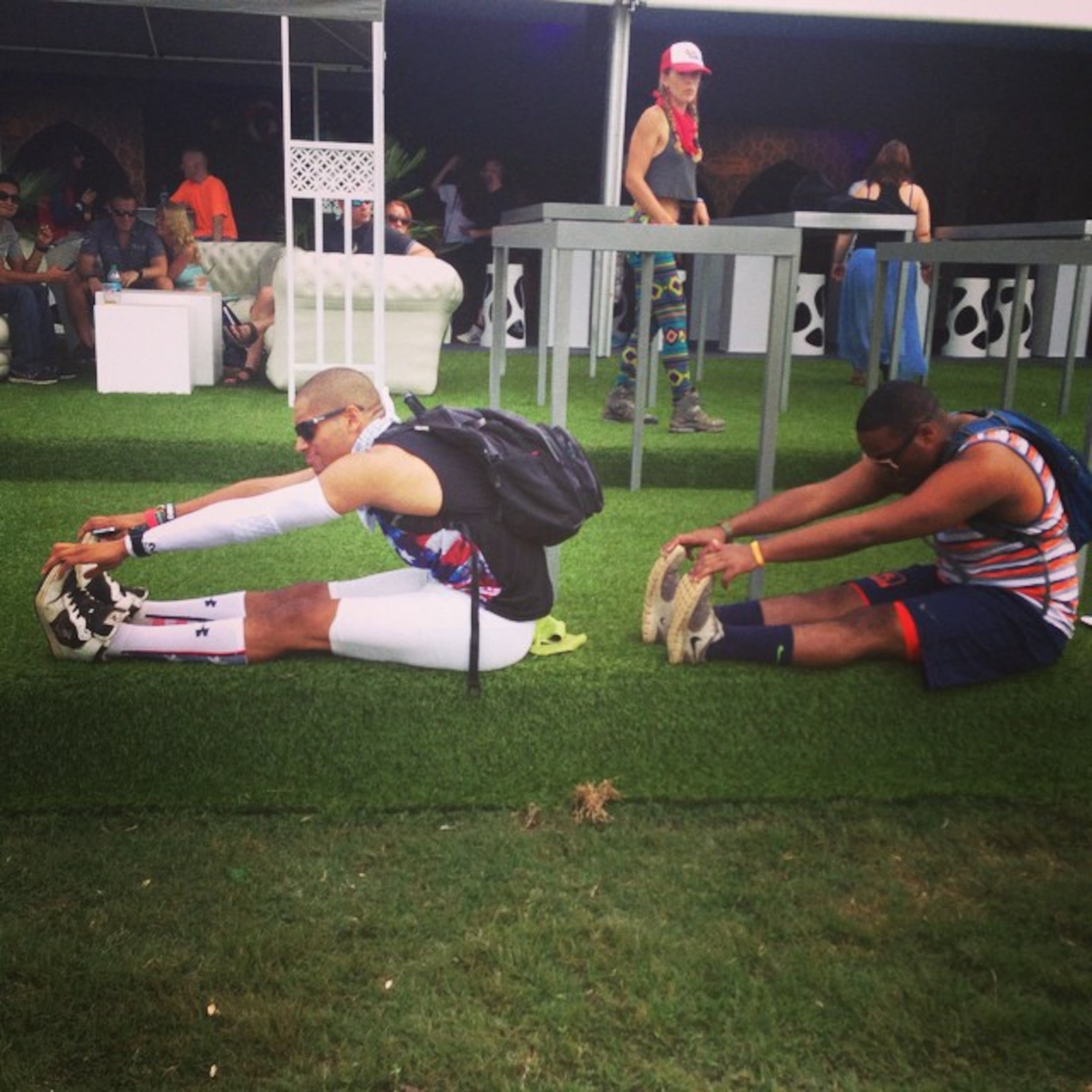 hashtagbroski: Will Smith and Carlton getting ready to shuffle #TomorrowWorld