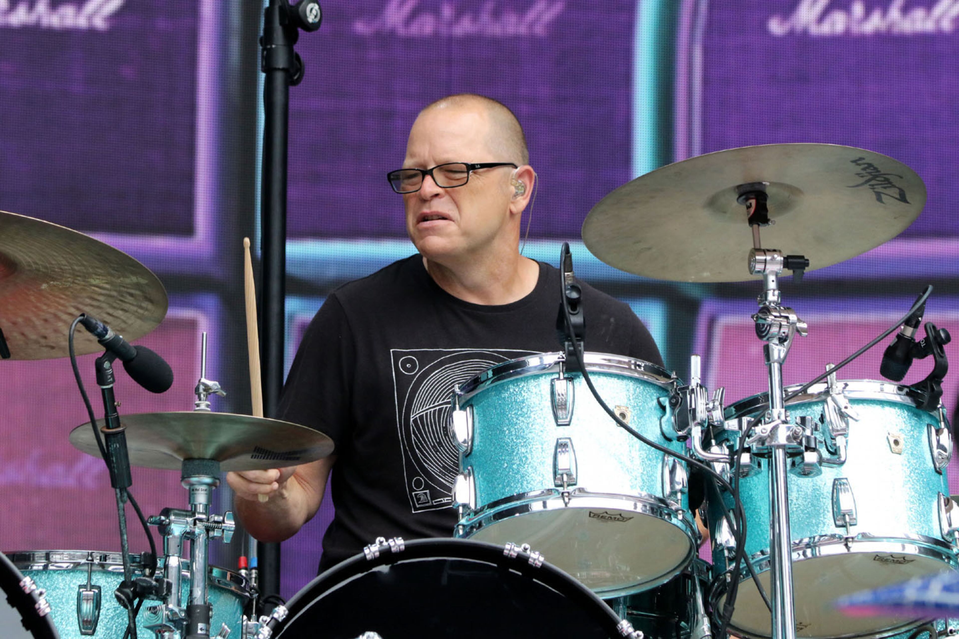 -- Weezer
Green Day, Fall Out Boy and Weezer rocked out Truist Park on Tuesday, July 27, 2021 on the Hella Mega Tour.
An estimated 40,000 concert fans celebrated the return of live music and even early rains could not dampen the festive atmosphere at the Braves stadium.
Robb Cohen for the Atlanta Journal-Constitution