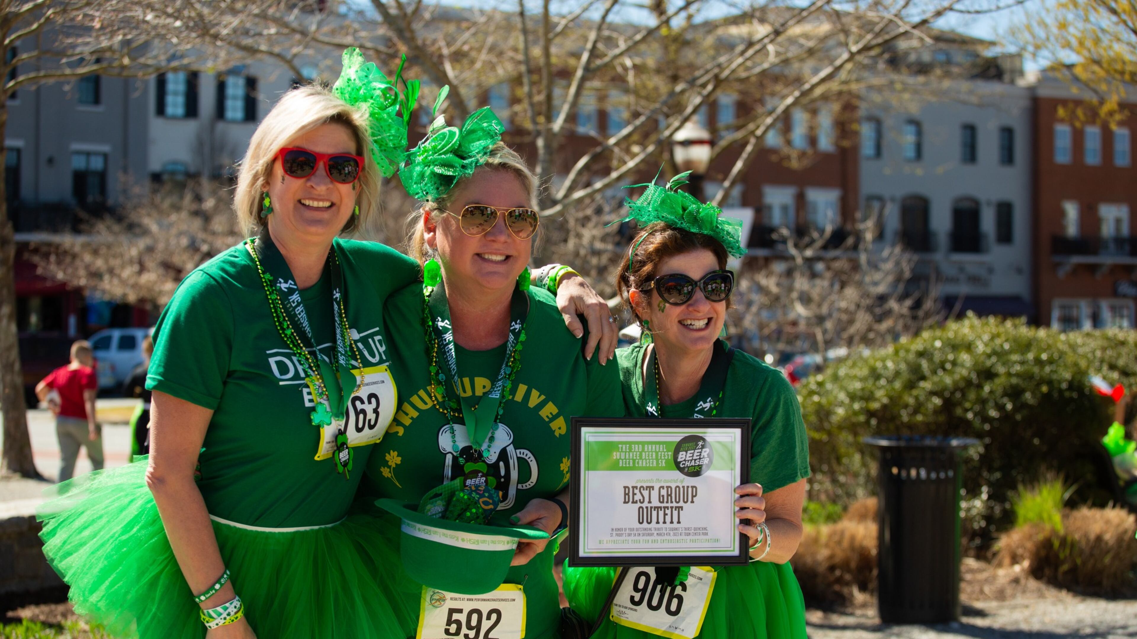 Dress in your St. Patrick’s Day outfit and compete for prizes at the Beer Chaser 5K. (Courtesy)