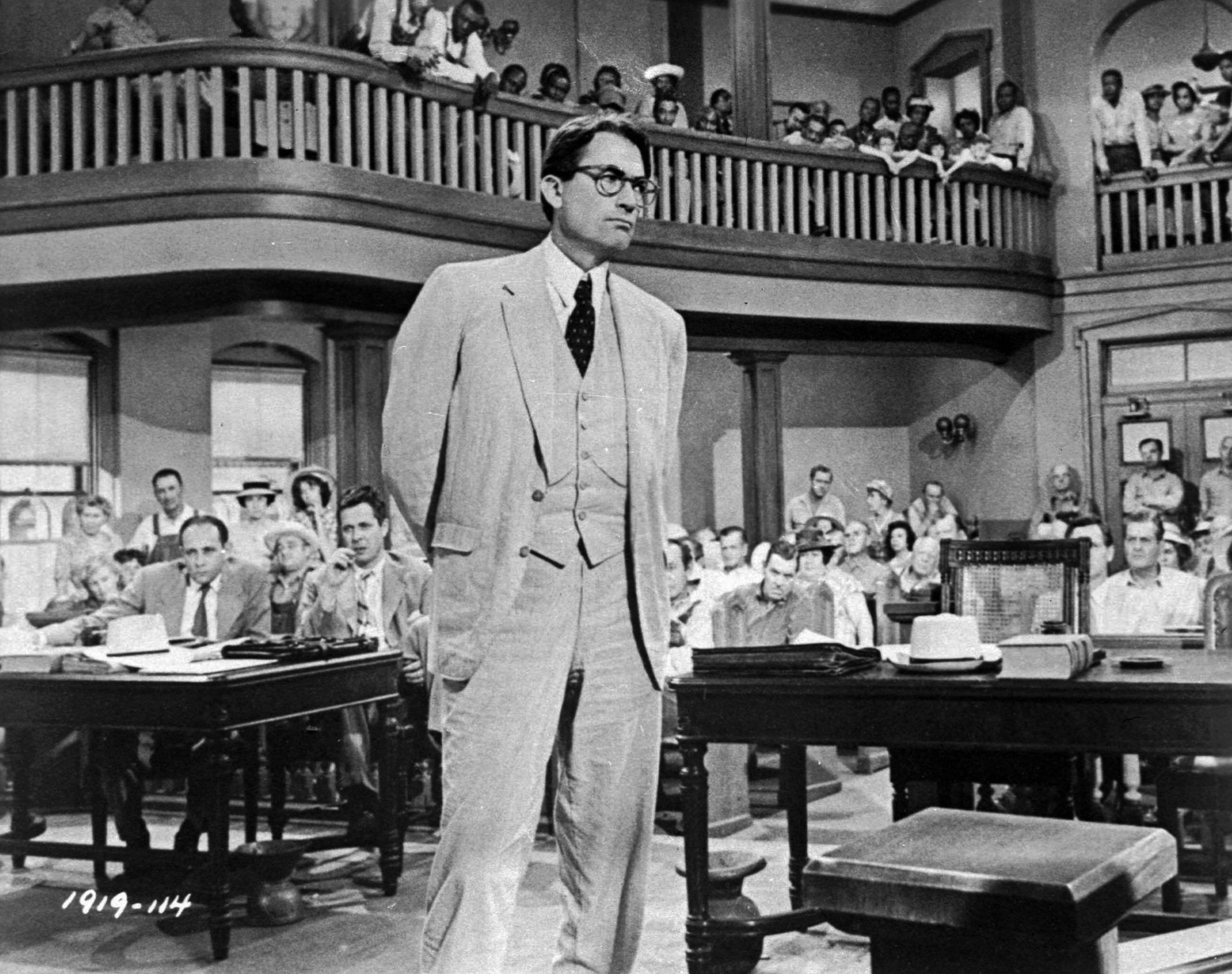 Gregory Peck won an Academy Award for his performance as Atticus Finch in the 1962 film “To Kill a Mockingbird,” being given a special screening Sunday at Marietta's Earl and Rachel Smith Strand Theatre. (AP file)