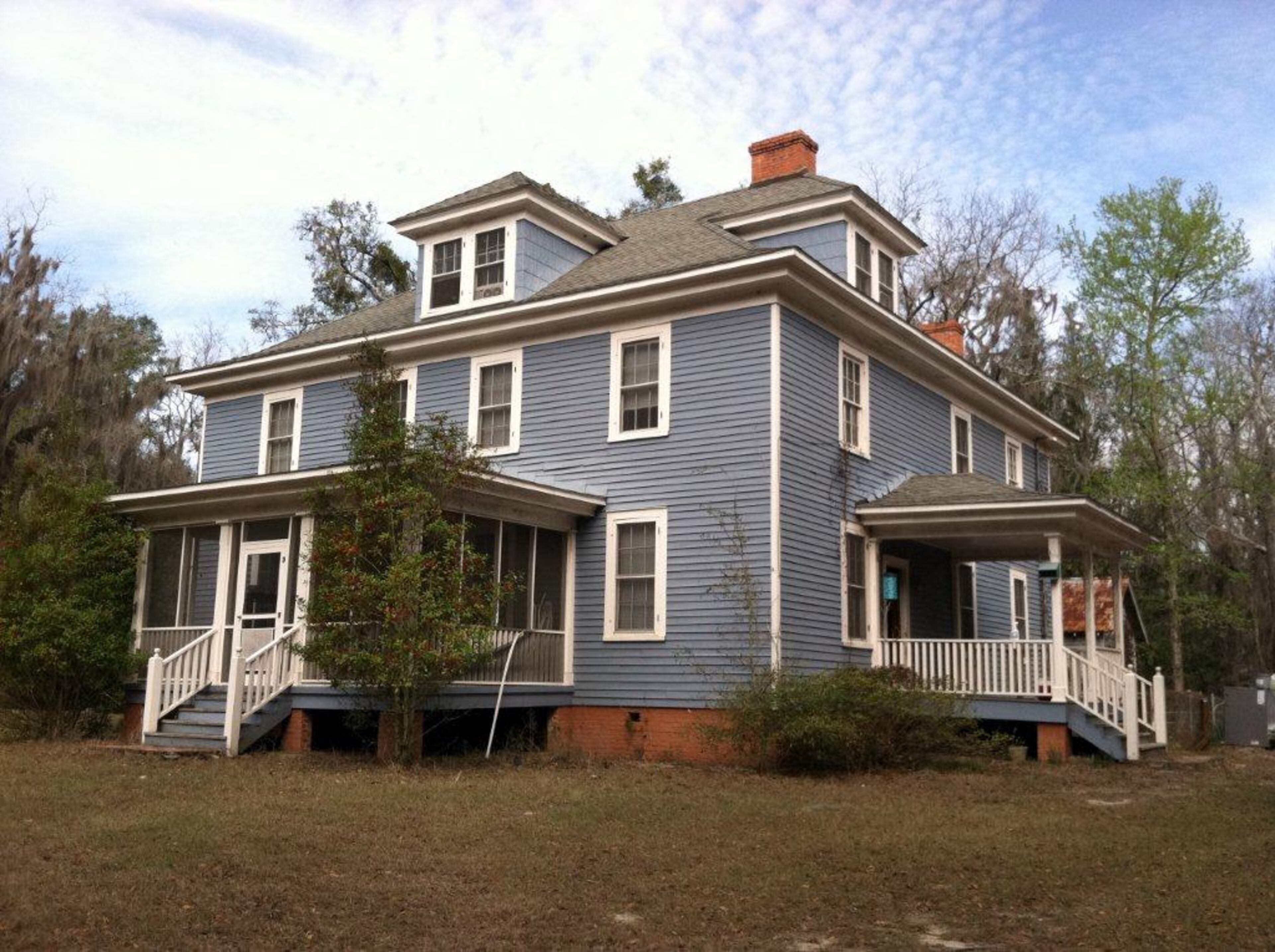 A caretaker's house at Altama Plantation.
