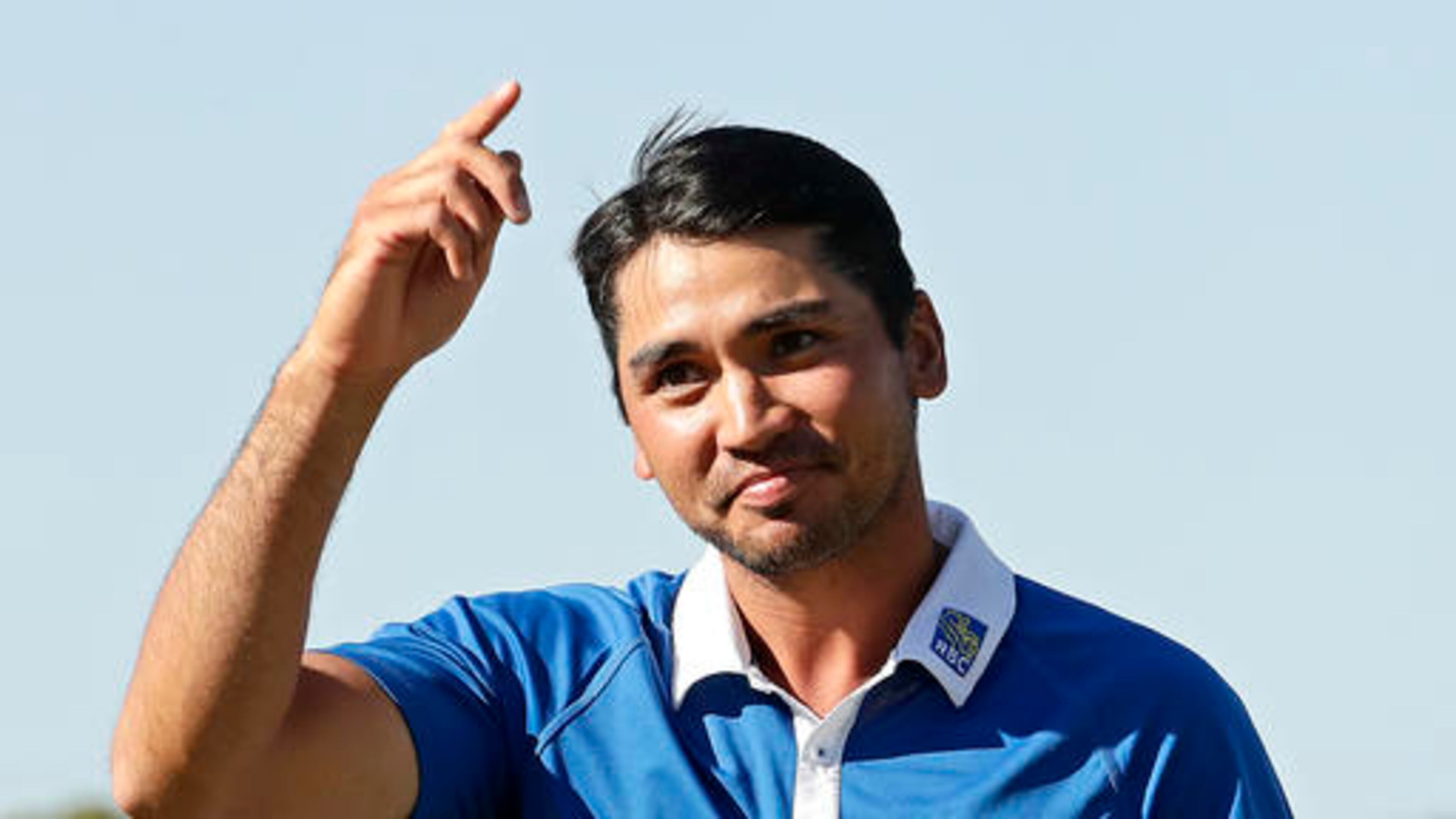 Jason Day, of Australia, celebrates after winning the Dell Match Play Championship golf tournament by beating Louis Oosthuizen, of South Africa, at Austin Country Club, Sunday, March 27, 2016, in Austin, Texas. (AP Photo/Charlie Riedel)