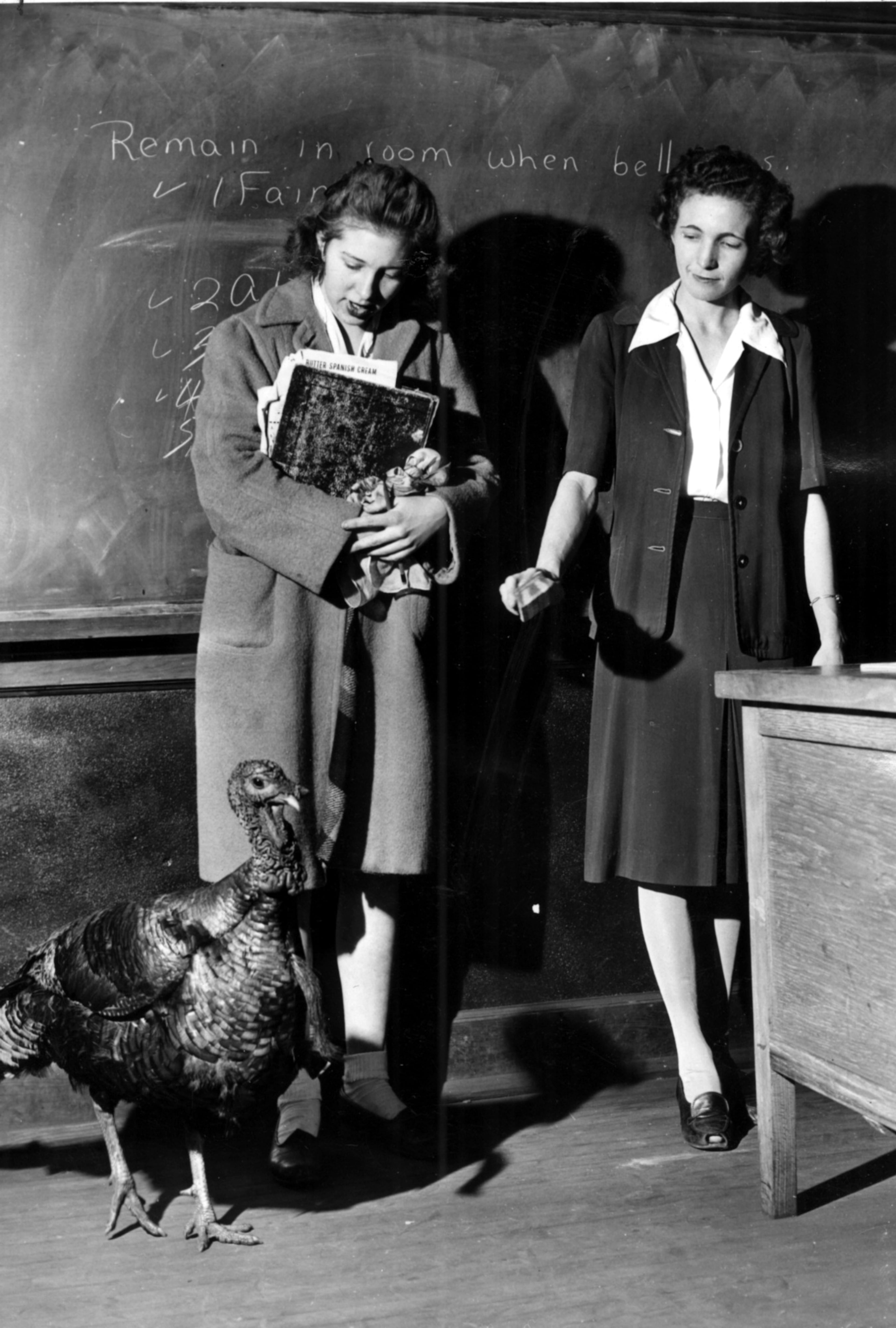 Miss Ruth Wimpey told Oscar to go straight home the day he followed Martha Colbert to school.