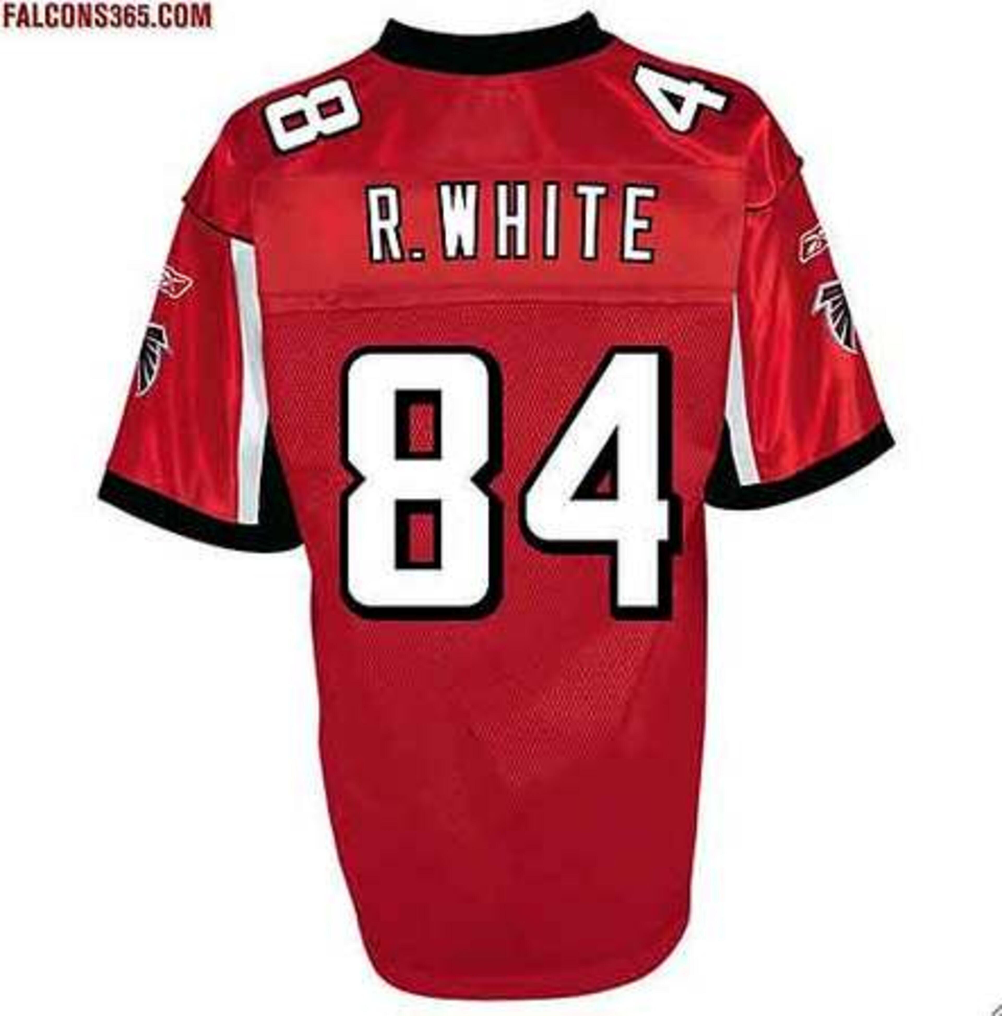 It's been a long season for the Falcons, but any fan of the Birds has to like the reason Roddy White's been having. This jersey from store.falcons365.com was $74.99 but has been discounted to $52.49.