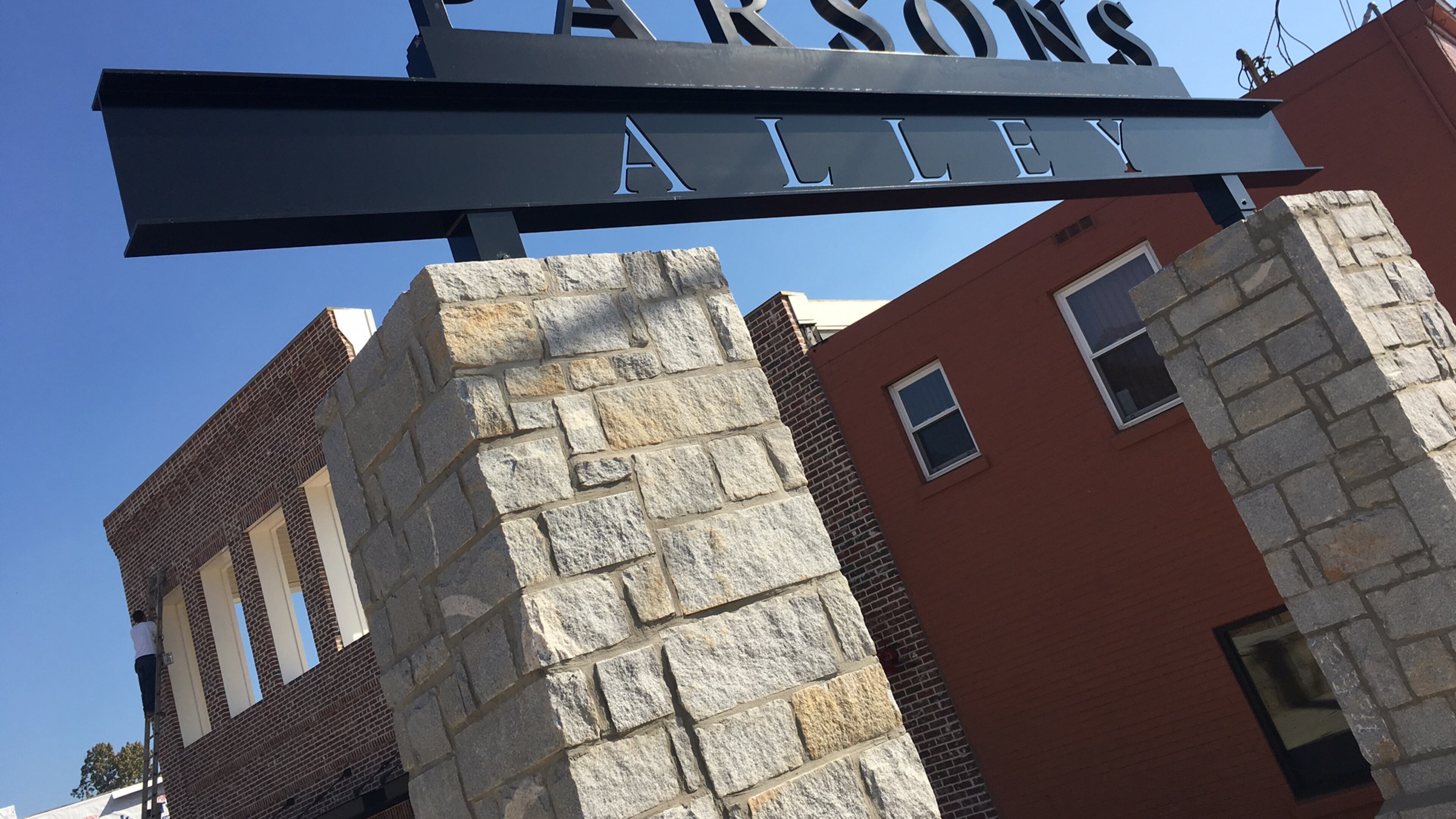 Part of Duluth's budding Parsons Alley development, as seen on Nov. 17, 2016. TYLER ESTEP / TYLER.ESTEP@AJC.COM