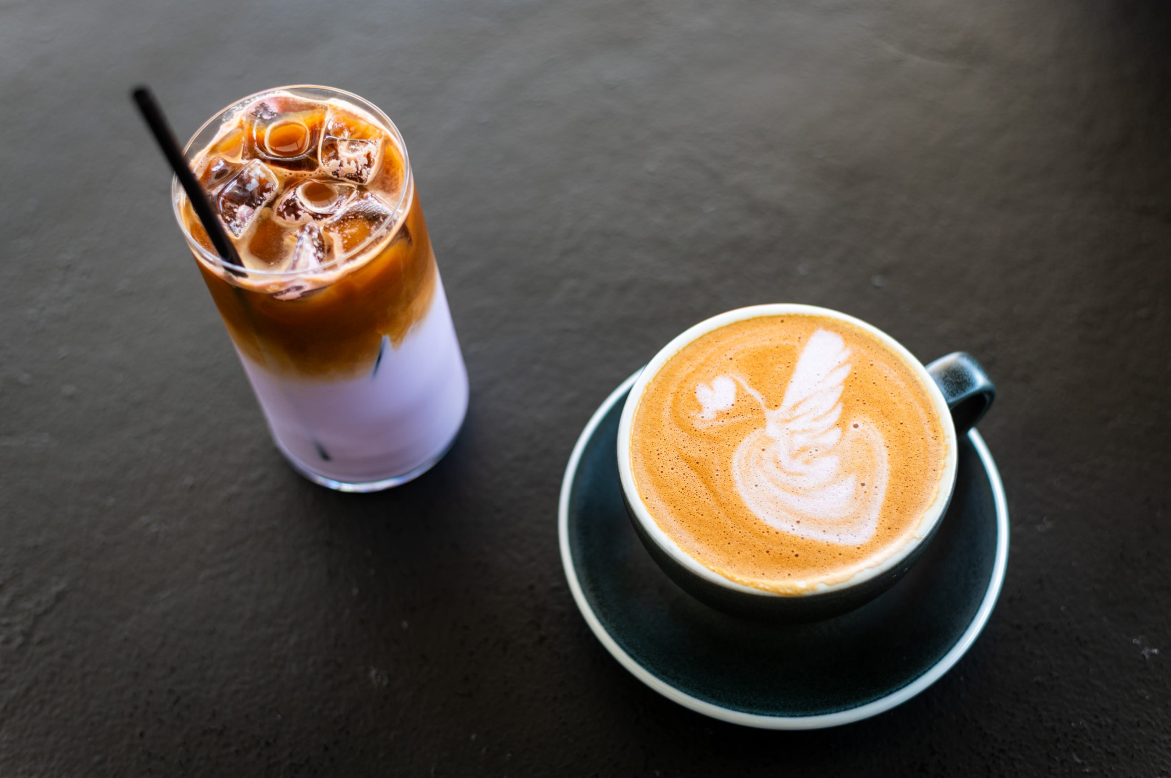 Postern's Coconut Ube Latte