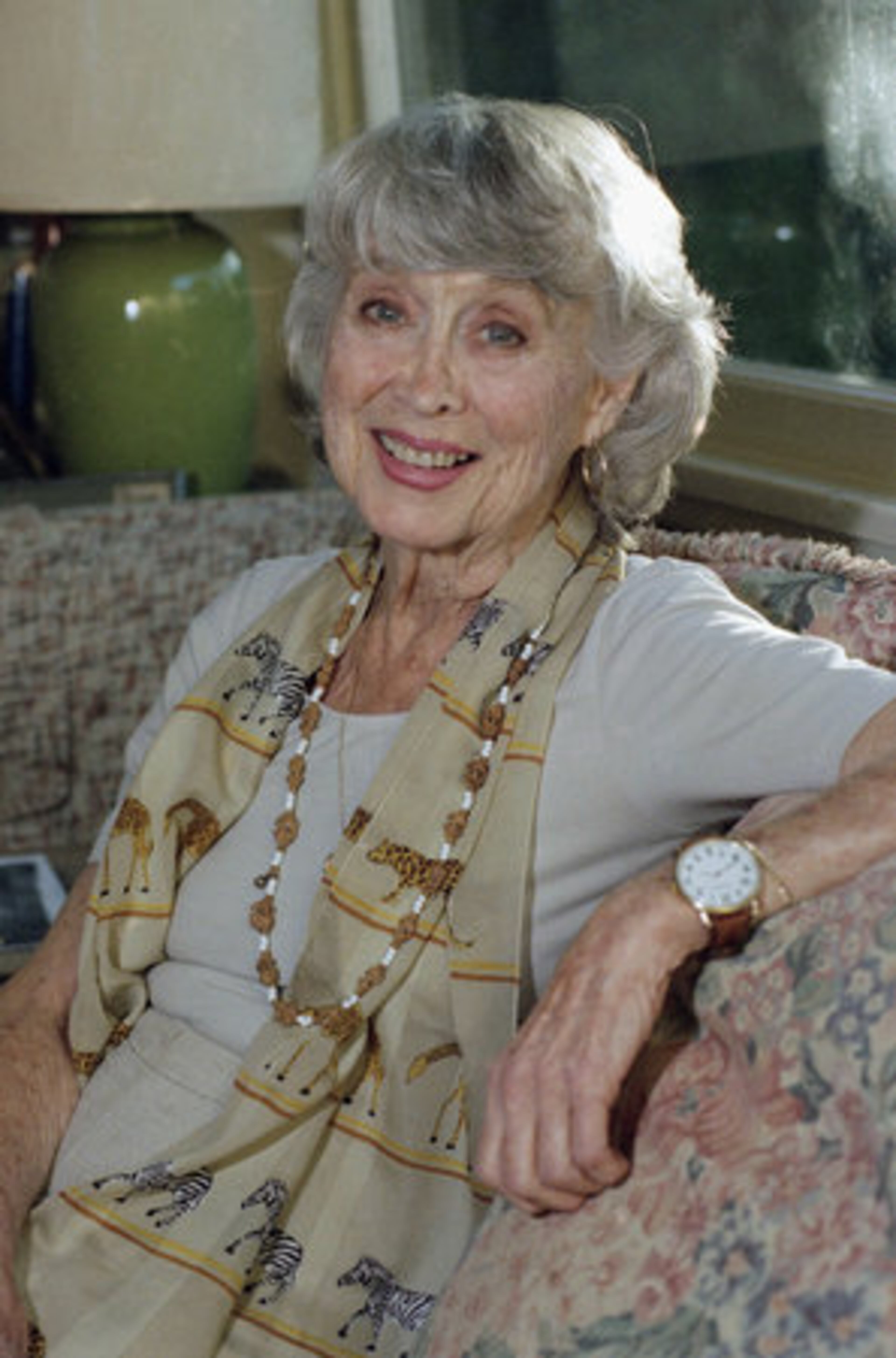 BETTY GARRETT (May 23, 1919 - February 12, 2011) was a comedic actress who appeared in many MGM musicals. In her later years, she had roles on popular TV shows, such as "All in the Family" and "Laverne and Shirley." Garrett died of an aortic aneurysm on Feb. 12 at the age of 91.