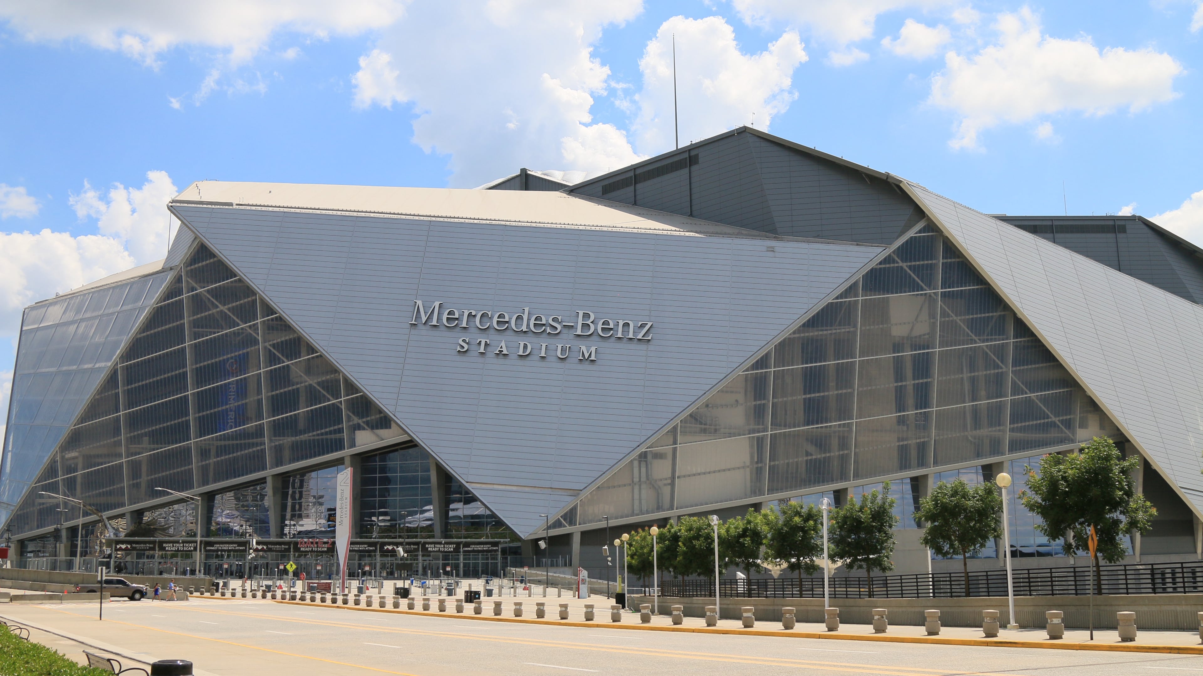 Mercedez Benz Stadium in Downtown Atlanta