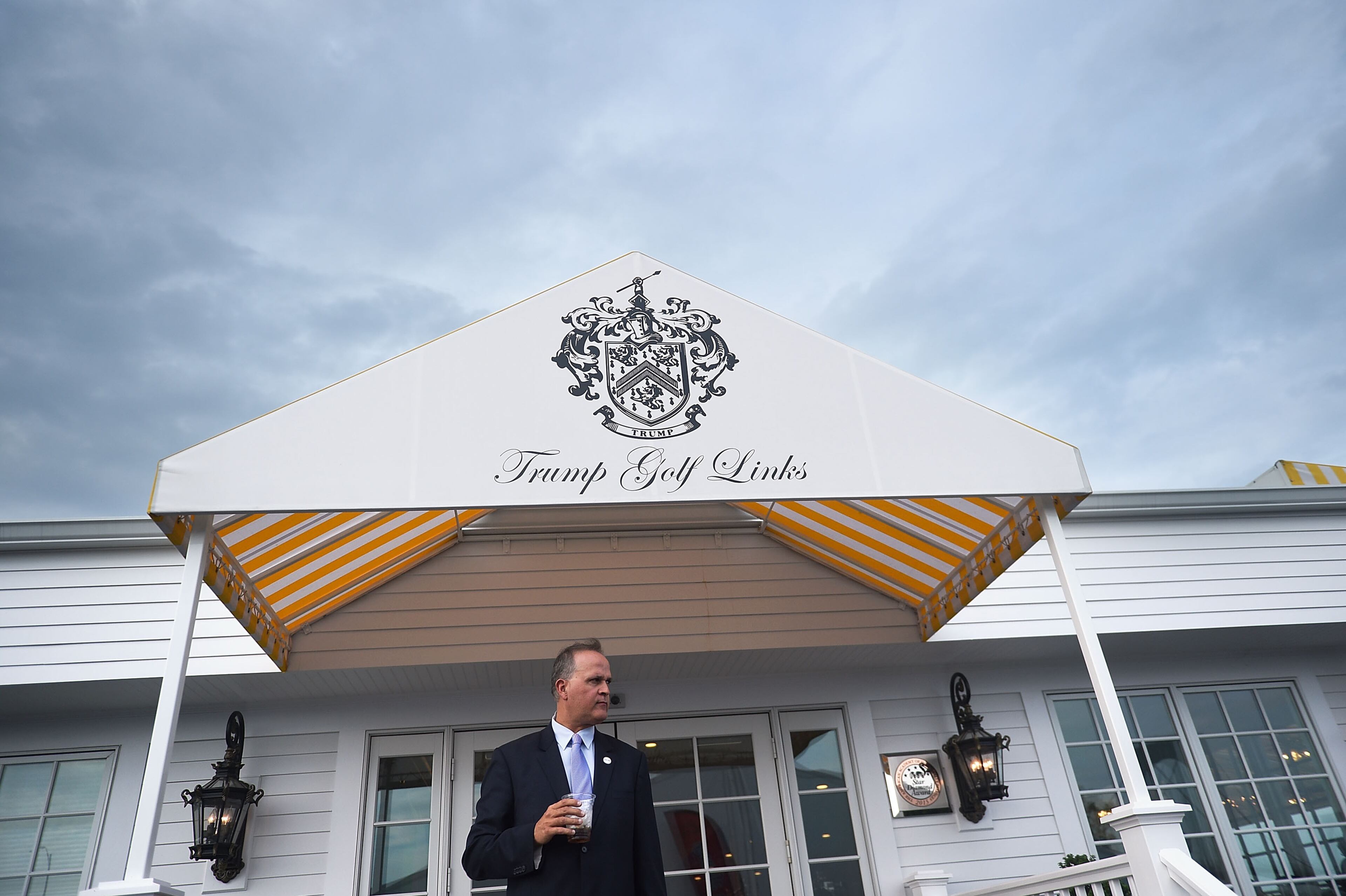 The Trump Organization operates Trump Golf Links Ferry Point in New York City. (Photo by Andrew H. Walker/Getty Images)