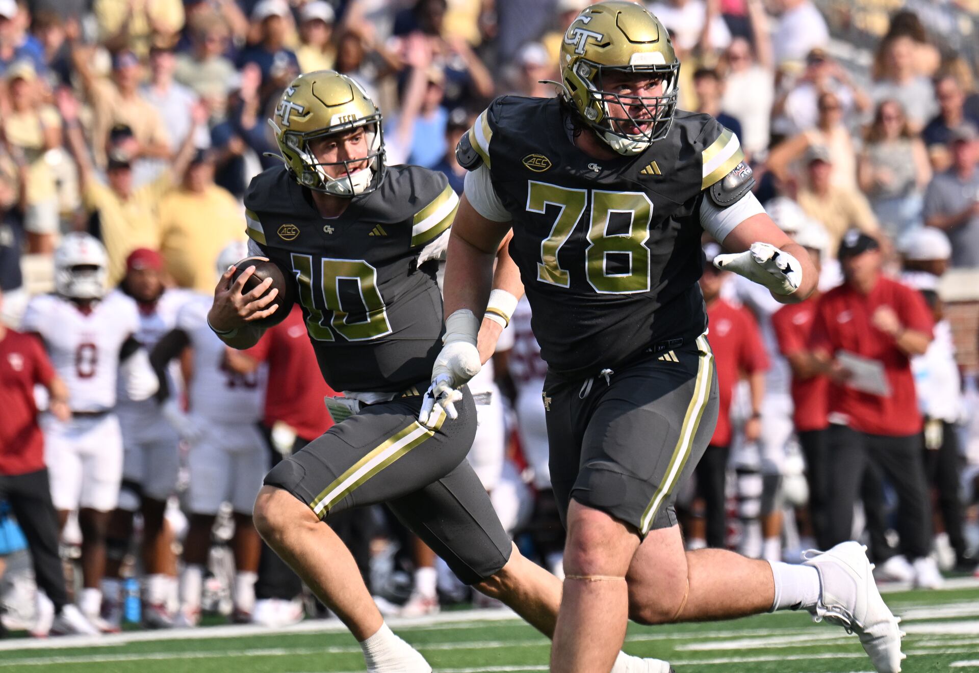 Touchdown Ga Tech Georgia Tech has plenty of room to improve despite 3-touchdown victory