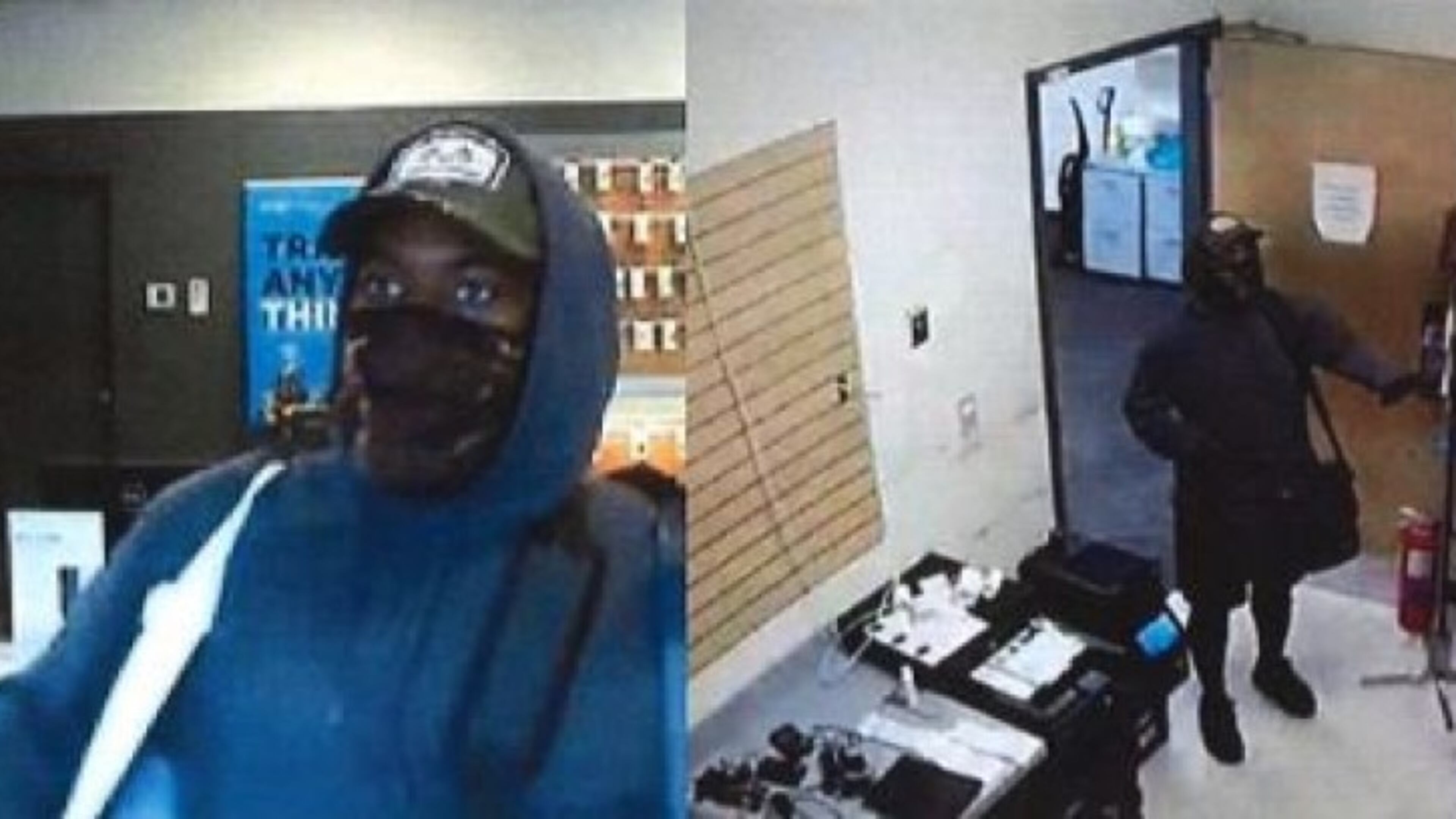 South Fulton police are looking to identify the man in these surveillance photos.