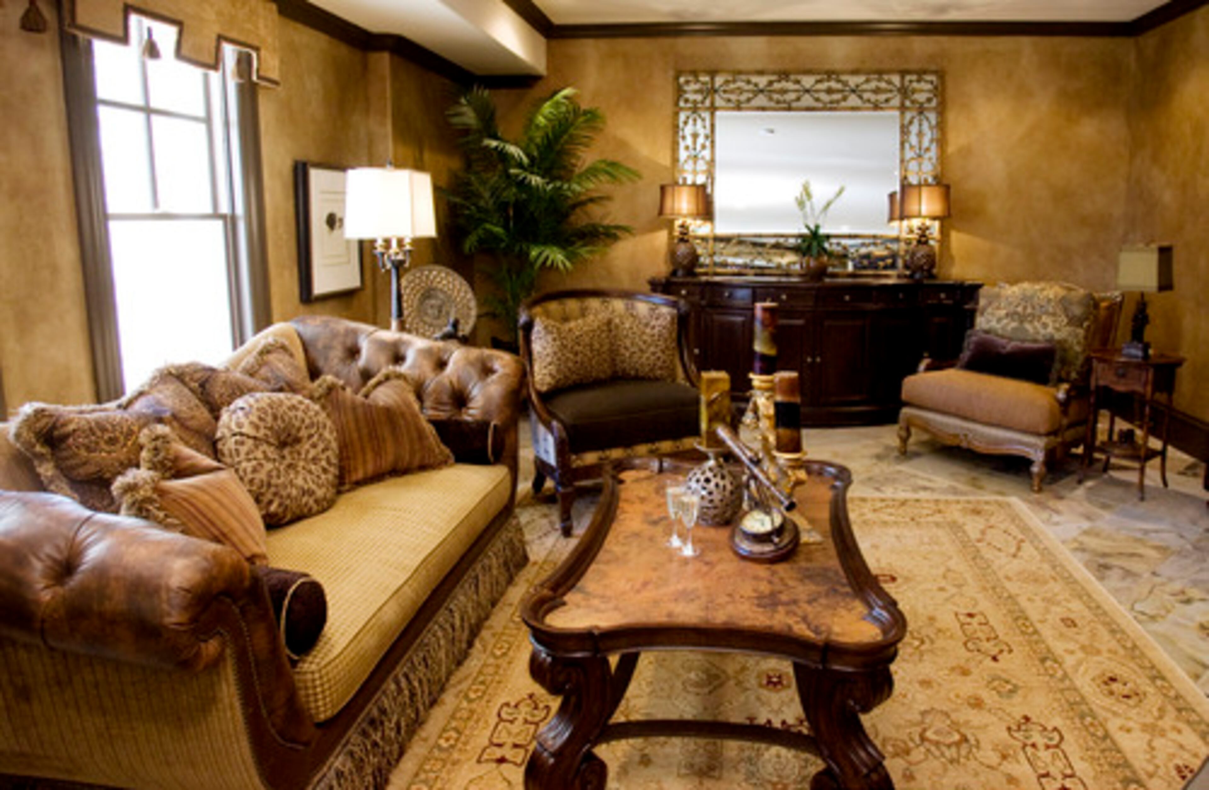 House 3: The game room of Vickery Manor was designed by Home Fashion Center.