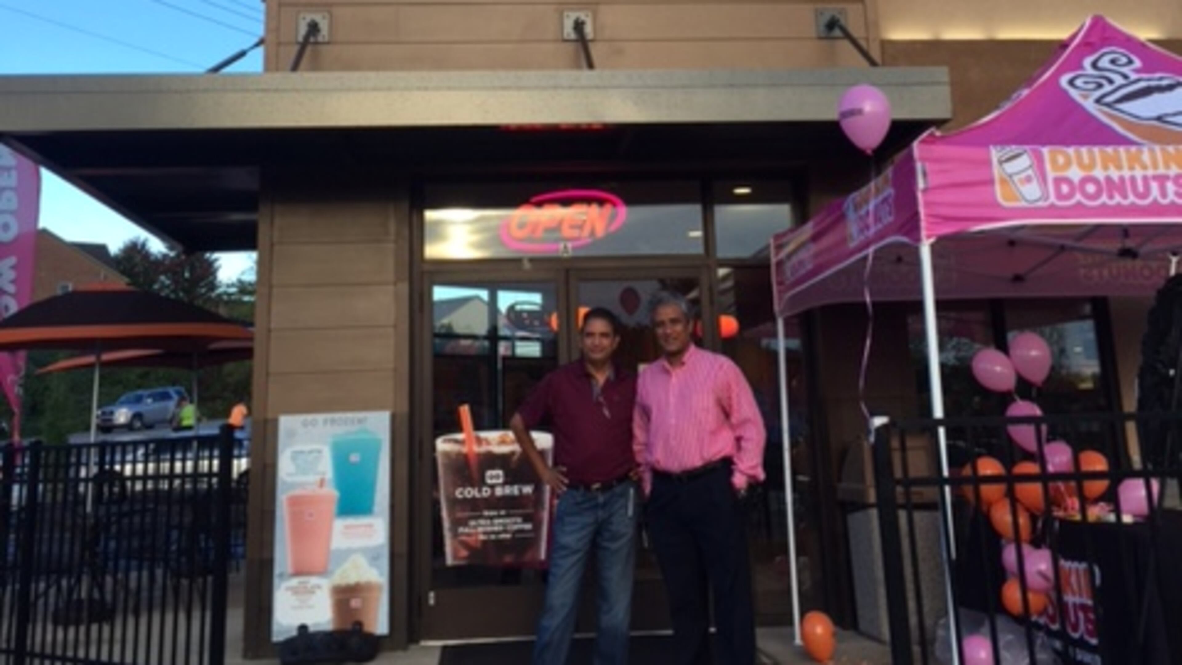The new Dunkin' Donuts location in Peachtree Corners opened Aug. 19. (Photo courtesy of Alliance Marketing Partners)