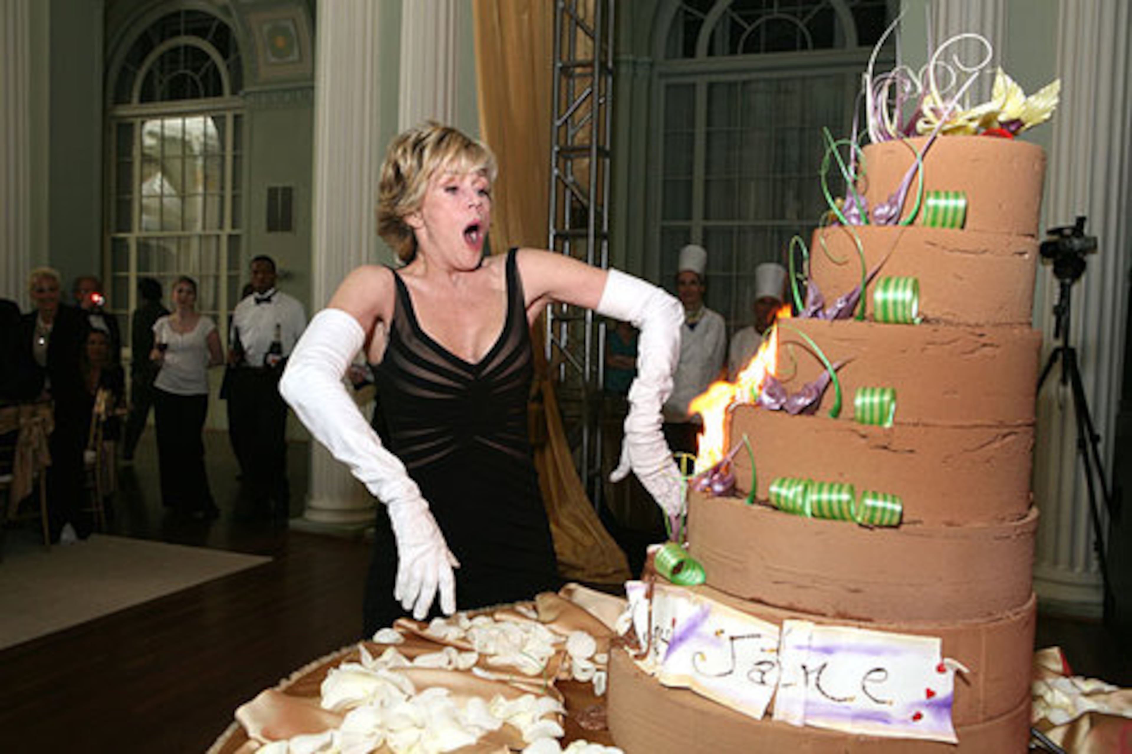 In 2007, Fonda celebrated her 70th birthday at the Biltmore Hotel.