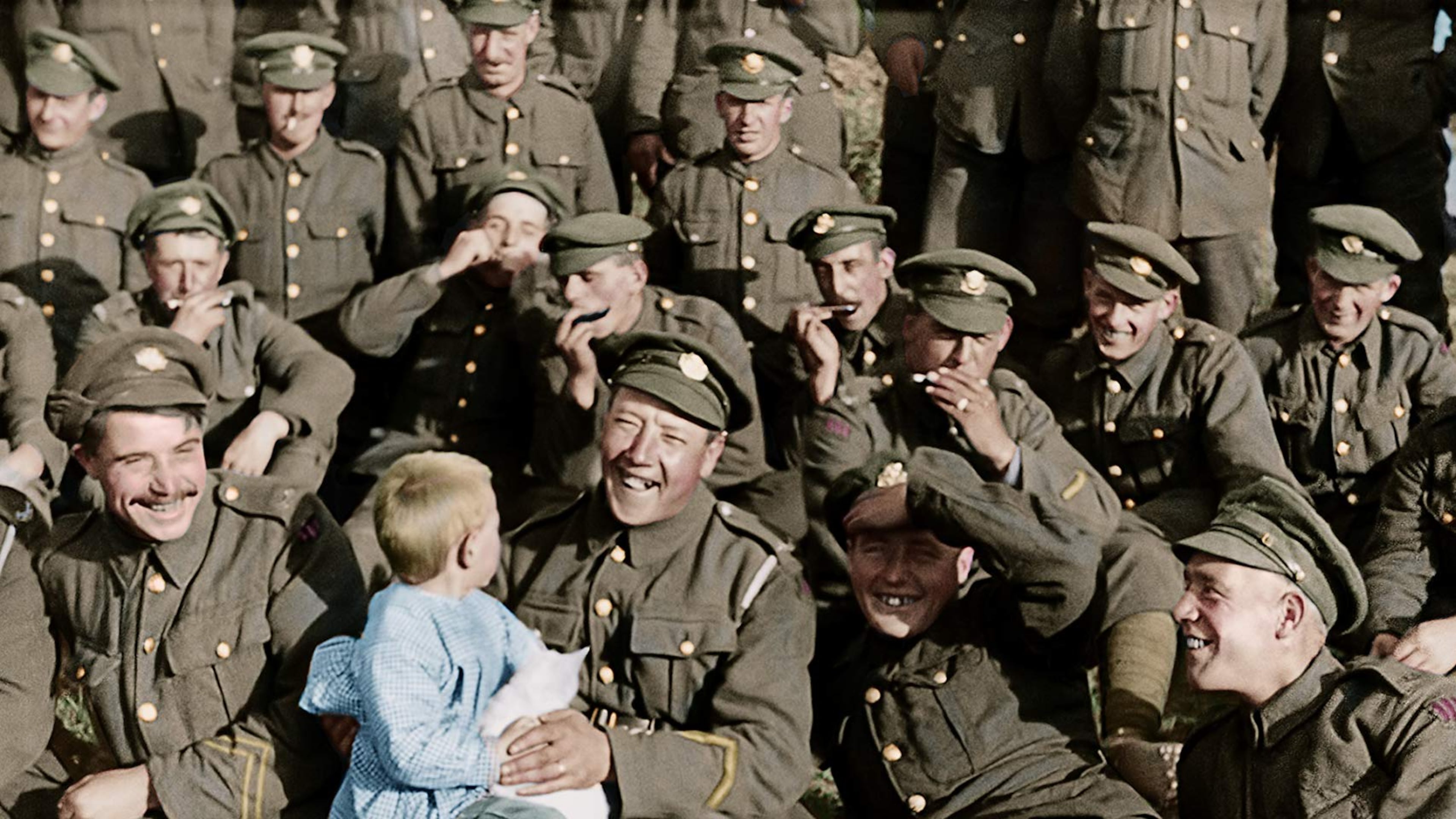 A scene still from Peter Jackson’s “They Shall Not Grow Old.” Imperial War Museum/TNS