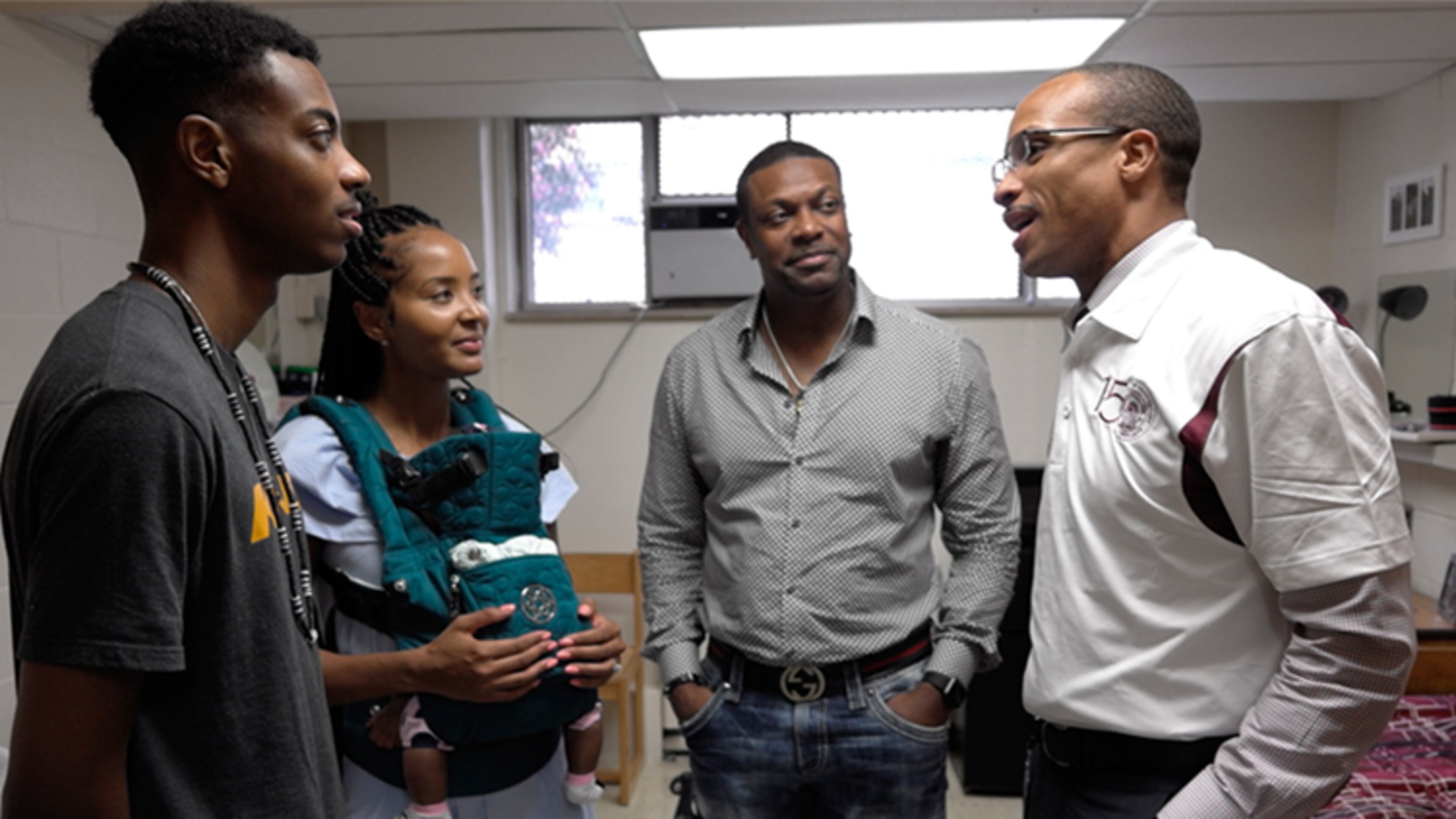 Destin Tucker is attending Morehouse College.