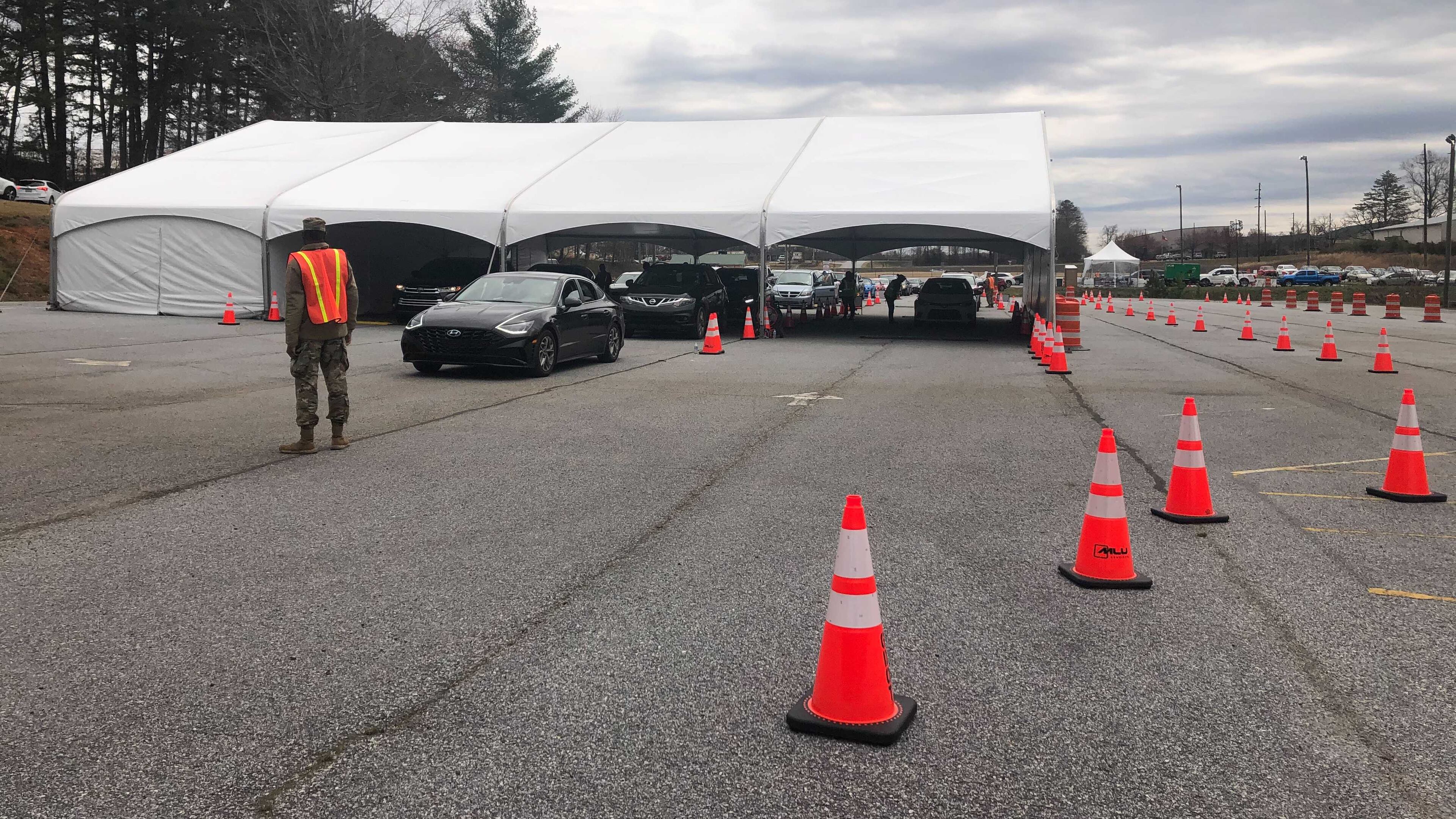 It was a smooth process Monday, March 15 afternoon at the mass vaccination site at Habersham County Fairgrounds in Clarkesville. With expanded eligibility, the daily number of vaccines administered was more than doubled to 2,100.