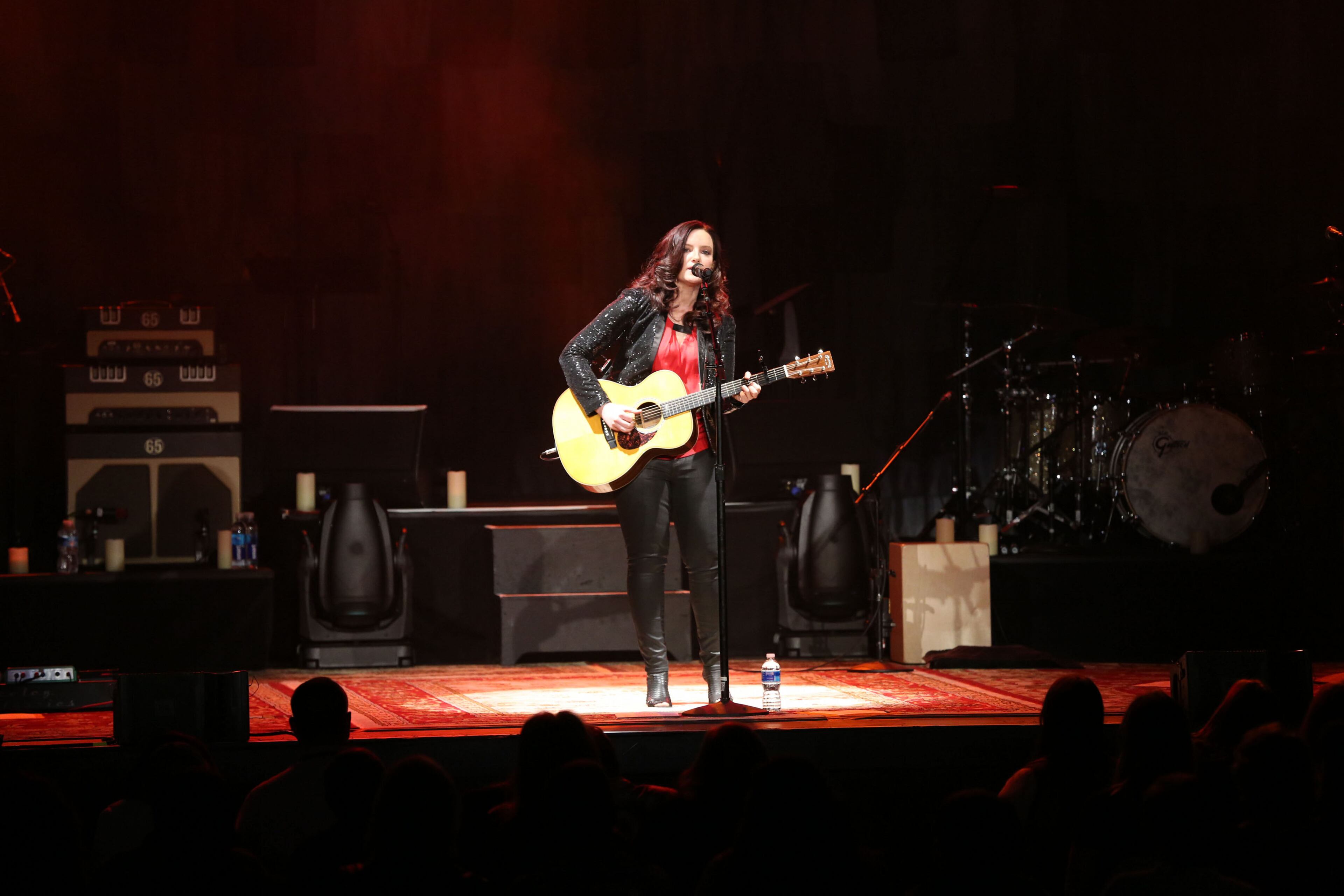 Singer-songwriter Brandy Clark opened the show. Georgia native and Sugarland vocalist Jennifer Nettles played to a nearly sold out Fox Theatre Saturday night on her solo tour.