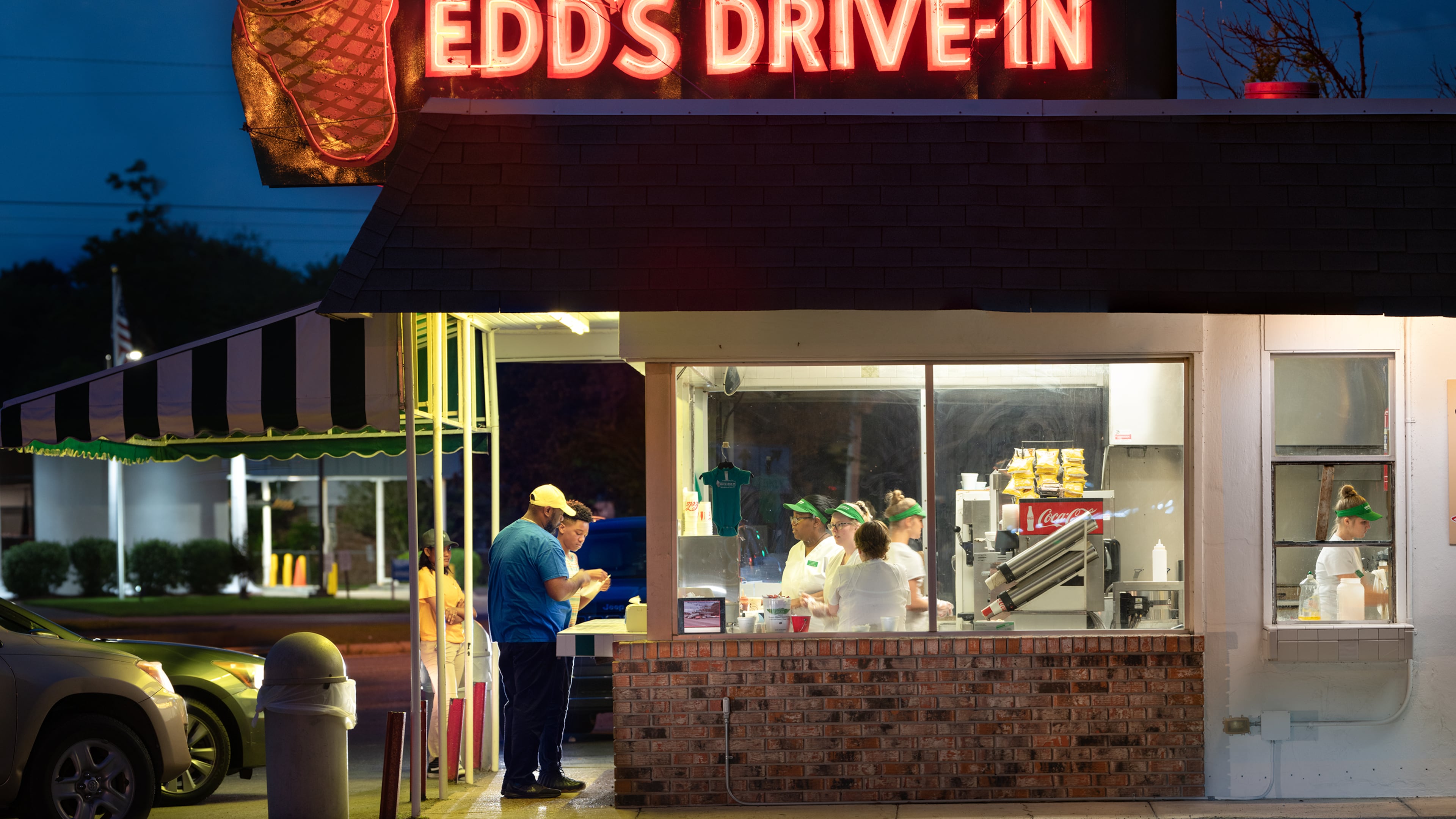 A photo from the photograph exhibit "Ghosts of Segregation" at the CDC Museum. / Courtesy of Rich Frishman