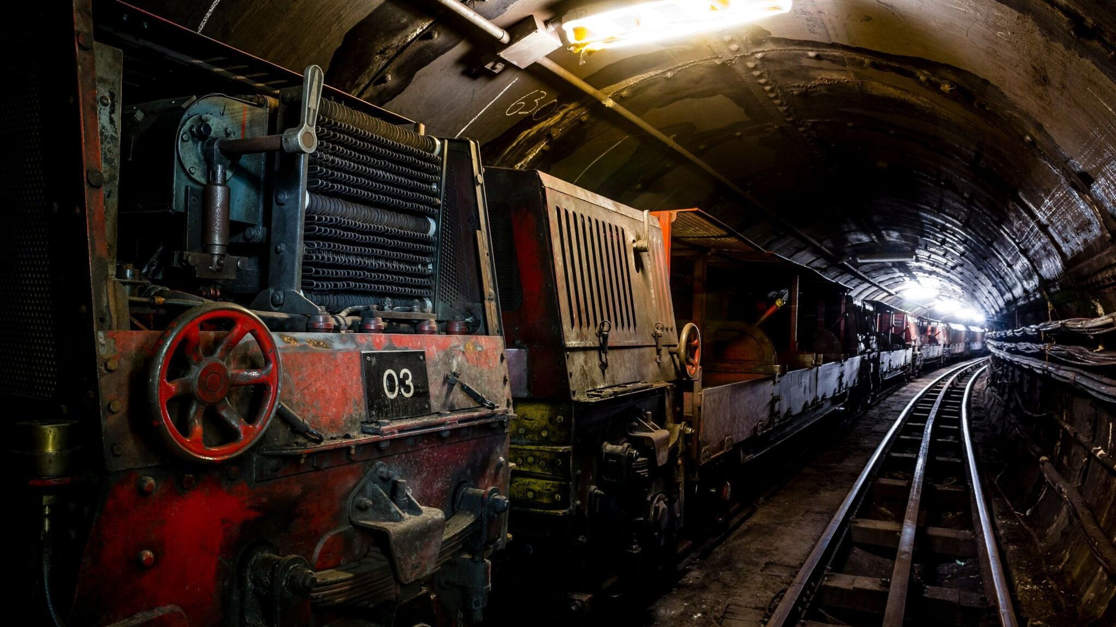 The British Post Office’s underground Mail Rail operated 24 hours a day under London. (George Hobica/TNS)
