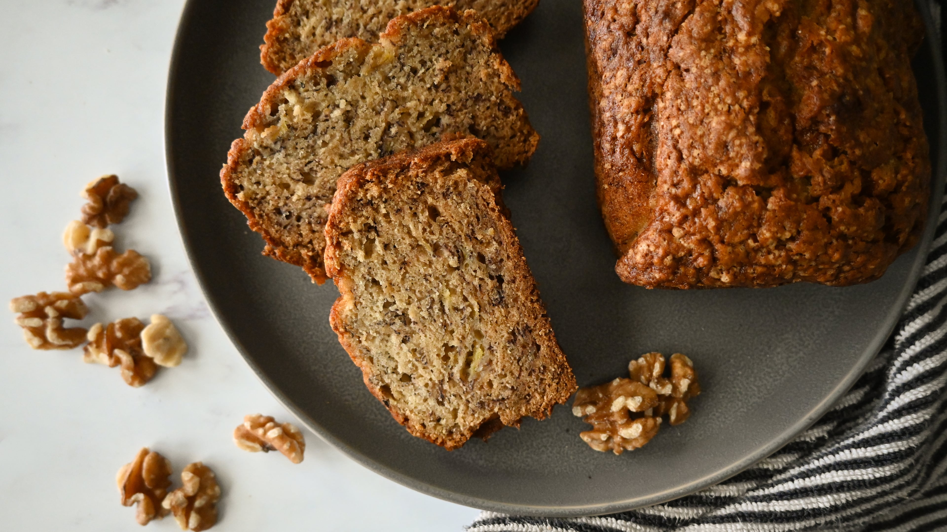 If you don't have overripe bananas, add yogurt to your recipe for a moist bread. (Candy Hom for the AJC)