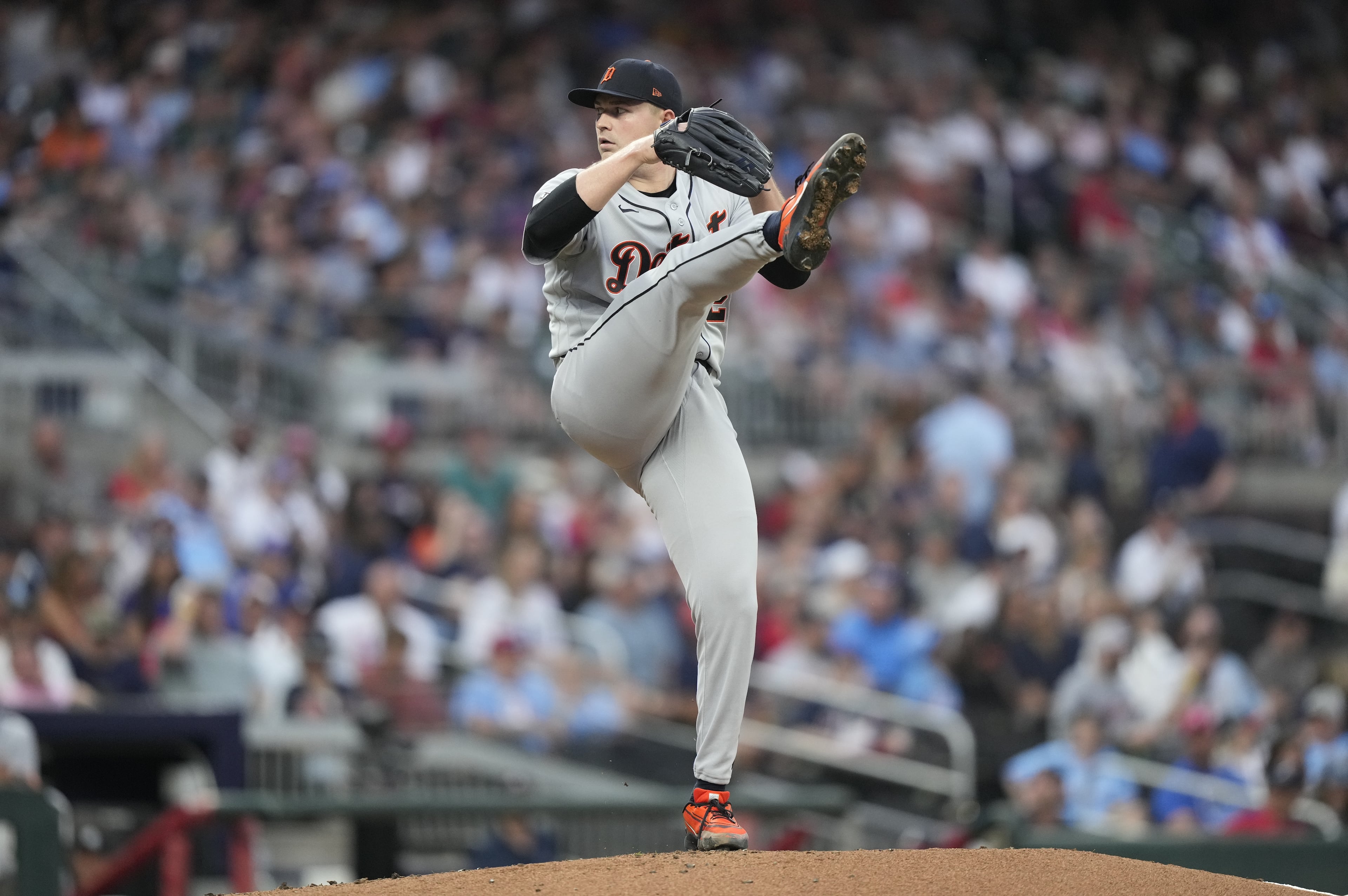 Tigers Braves Baseball