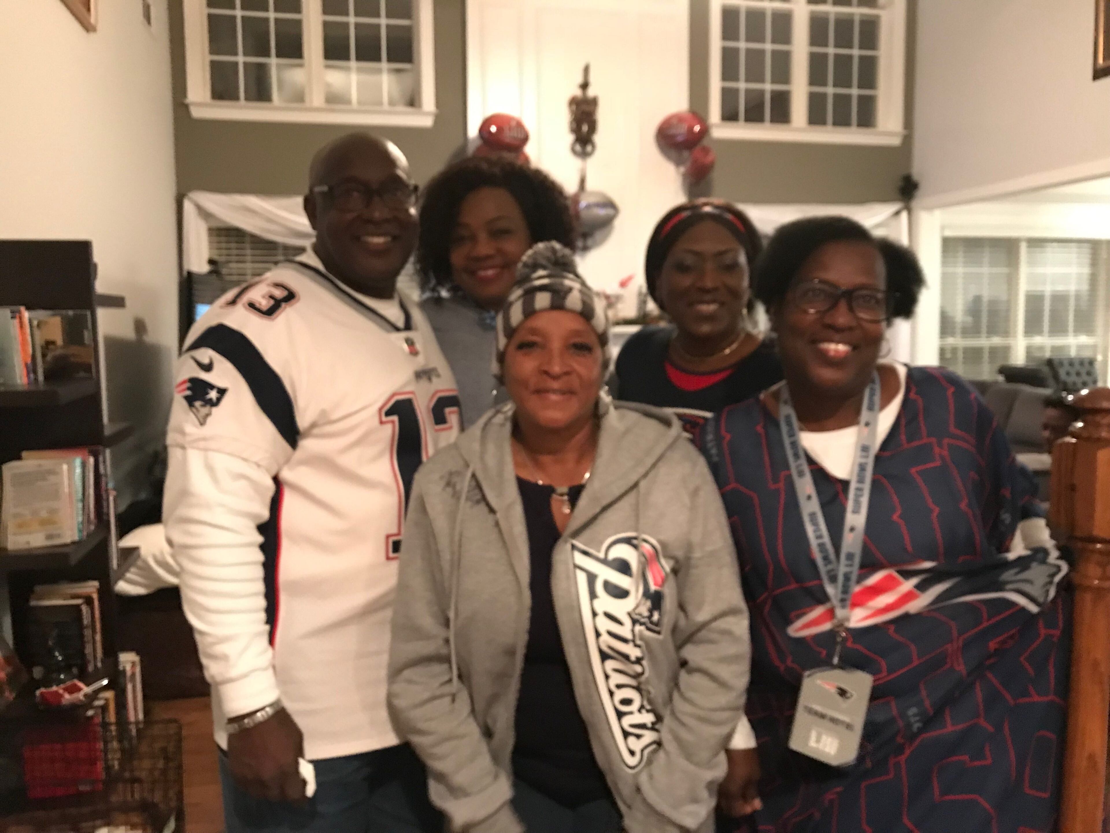 Friends and Family of Patroit’s wide receiver Phillip Dorsett watched Super Bowl 53 from Smyrna.