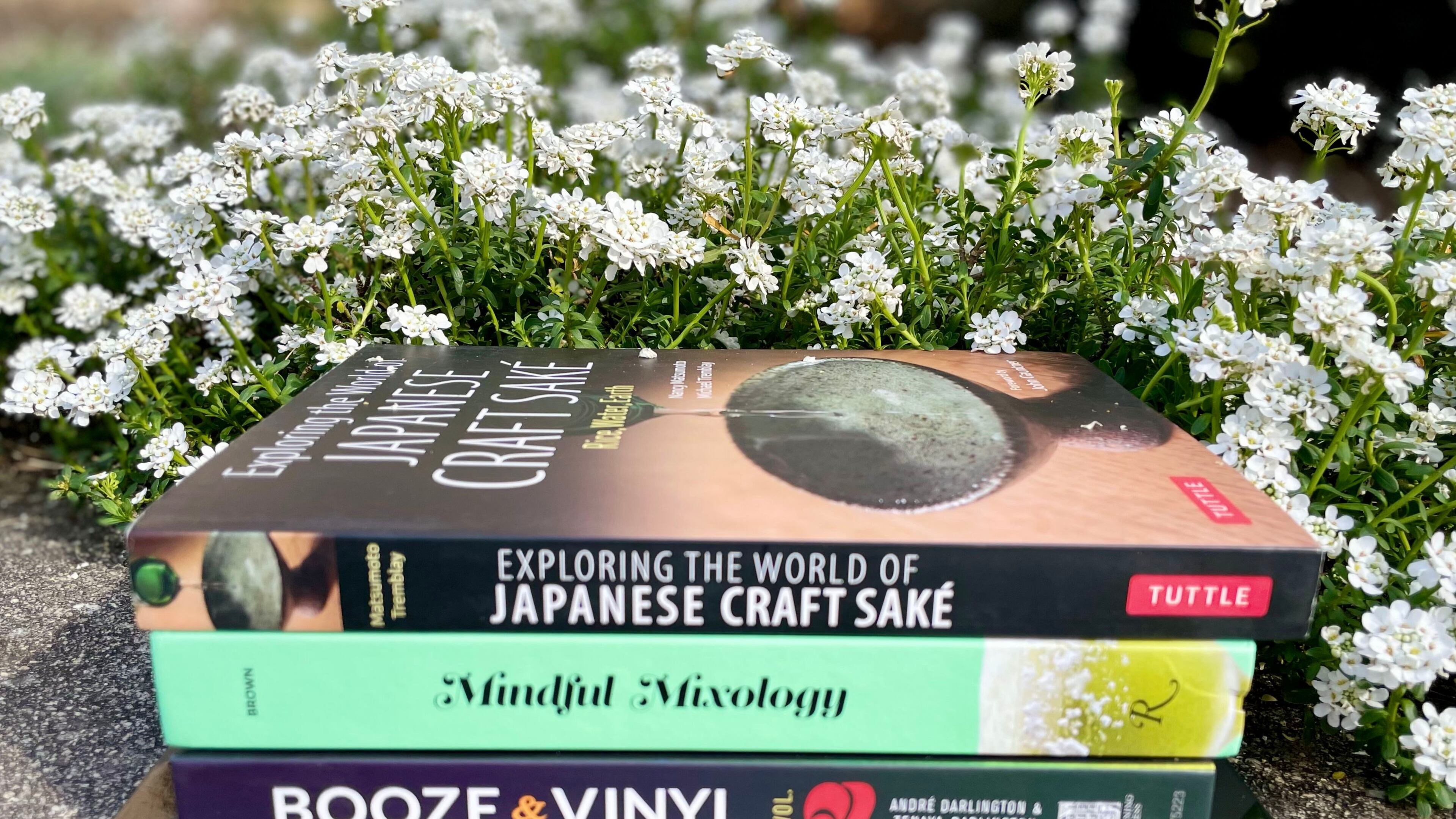 These are some of the new drinks books available this spring. Angela Hansberger for The Atlanta Journal-Constitution