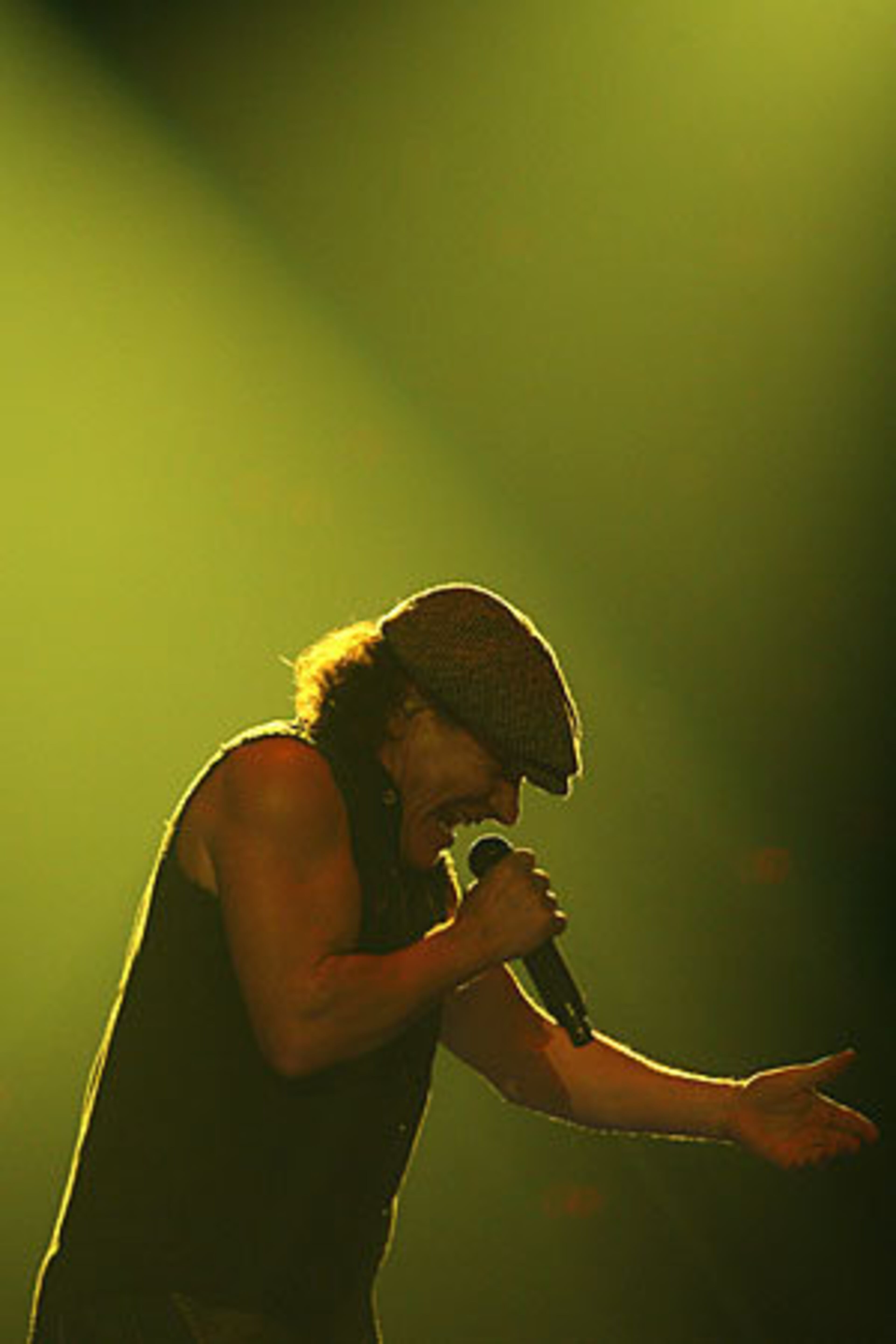 Brian Johnson of AC/DC.