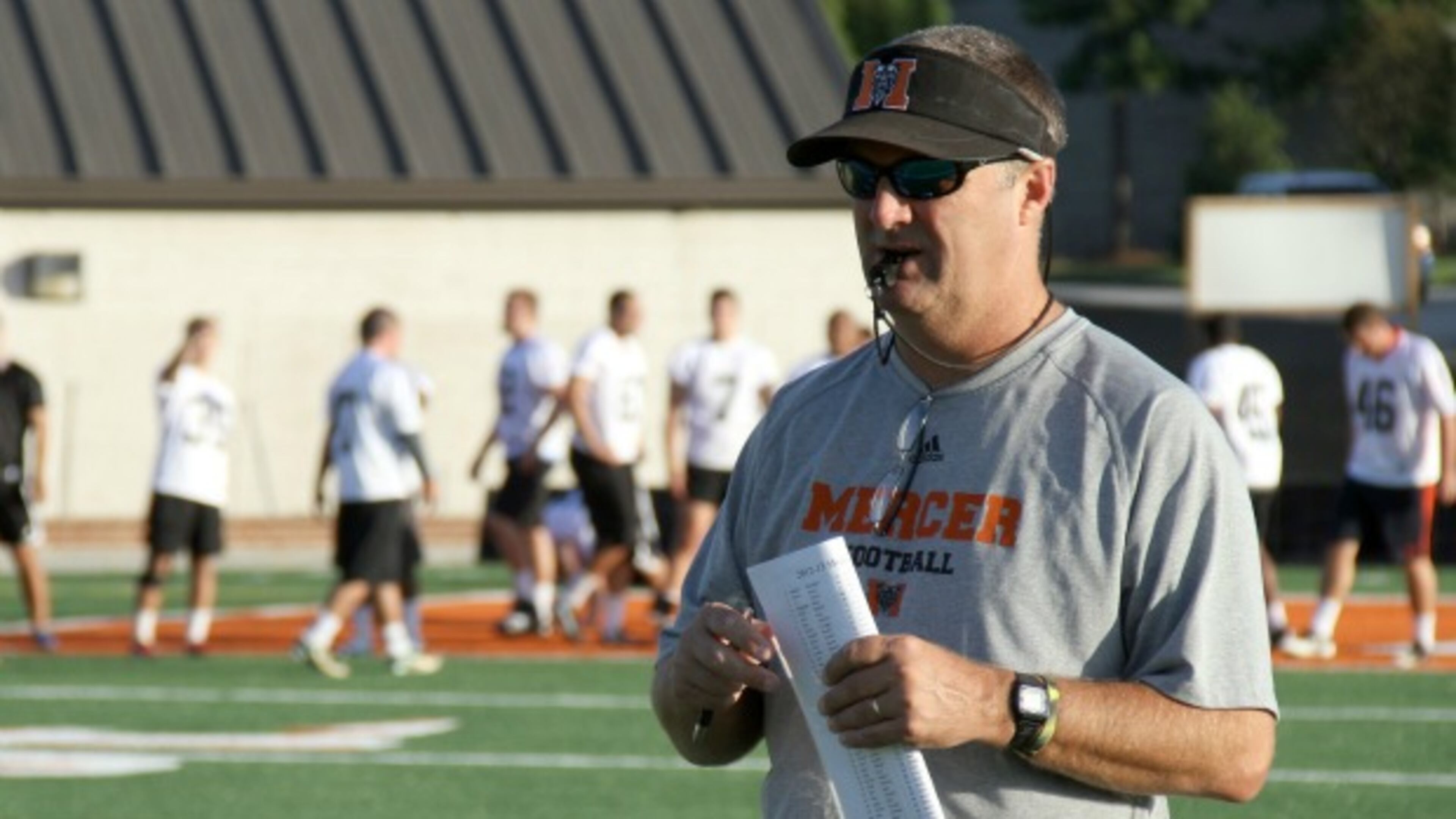 Mercer coach Bobby Lamb.