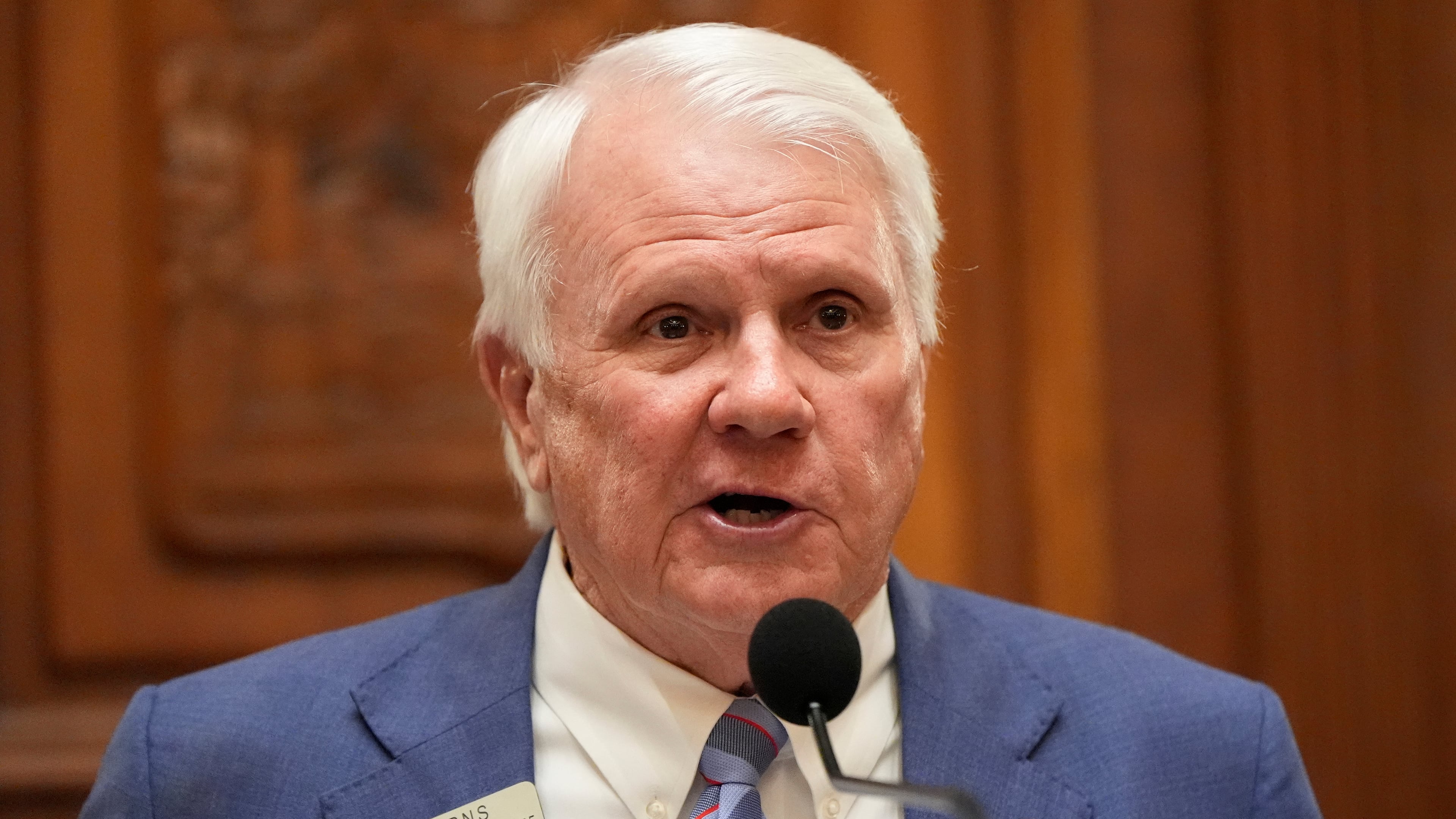 Speaker of the House Jon Burns has made property tax relief a top priority for this legislative session. (Brynn Anderson/AP)