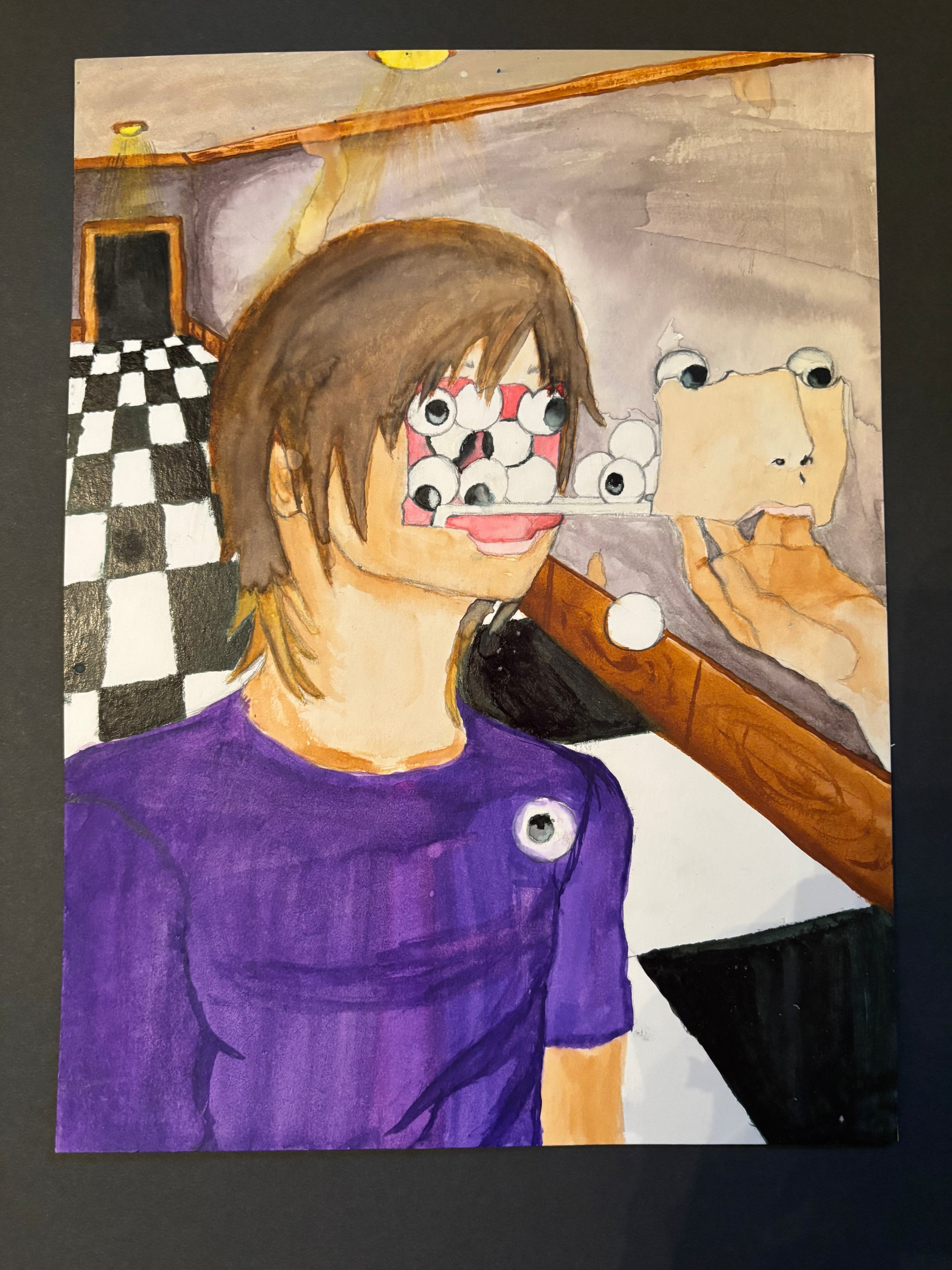 The Buford Highway Arts Festival will showcase artwork from a variety of local students, including Cross Keys High School. This piece by Yohanna Morales will be on display. (Courtesy of Yohanna Morales)