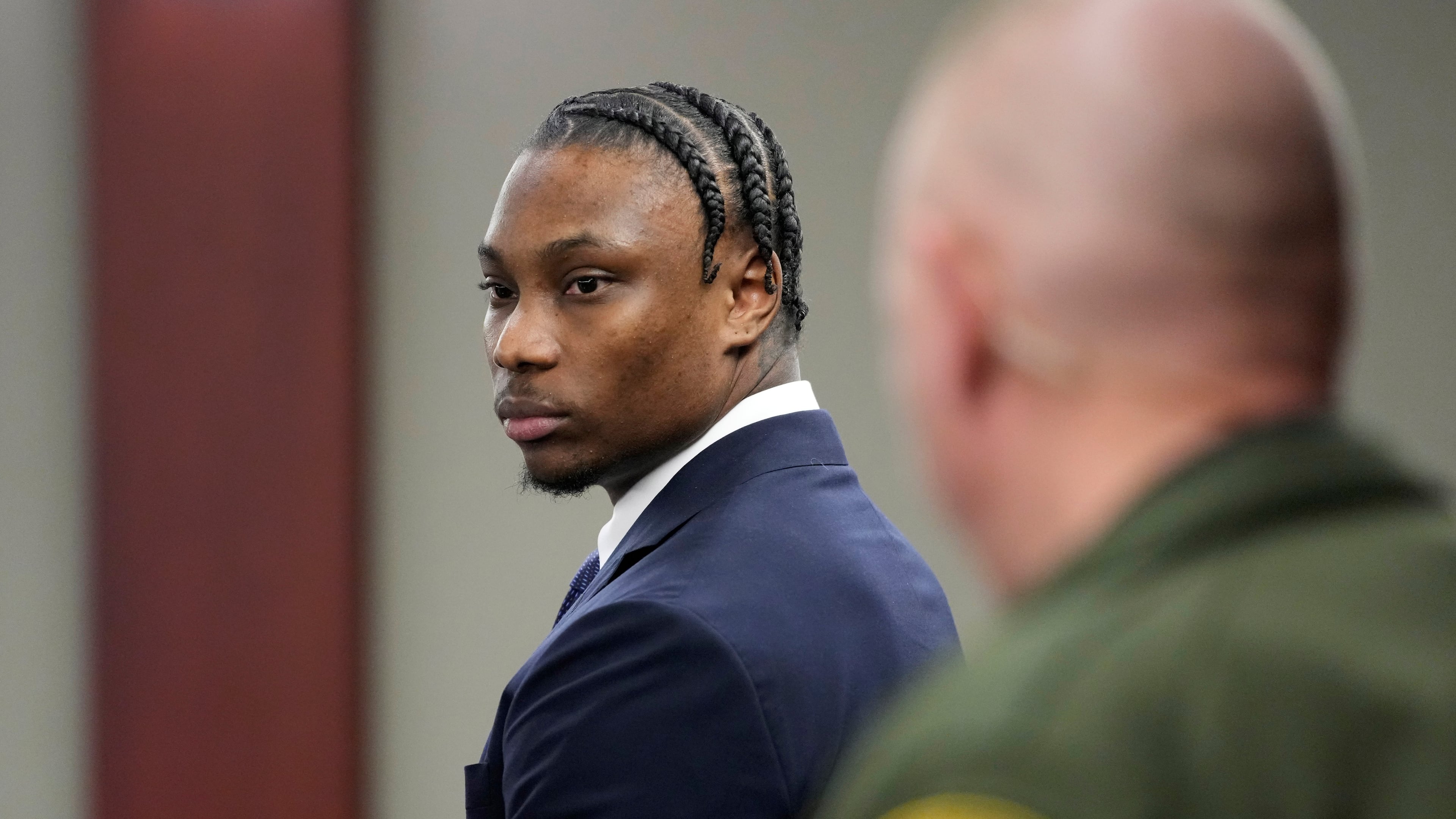 FILE - Former Las Vegas Raiders player Henry Ruggs appears in court May 10, 2023, in Las Vegas. (AP Photo/John Locher, File)