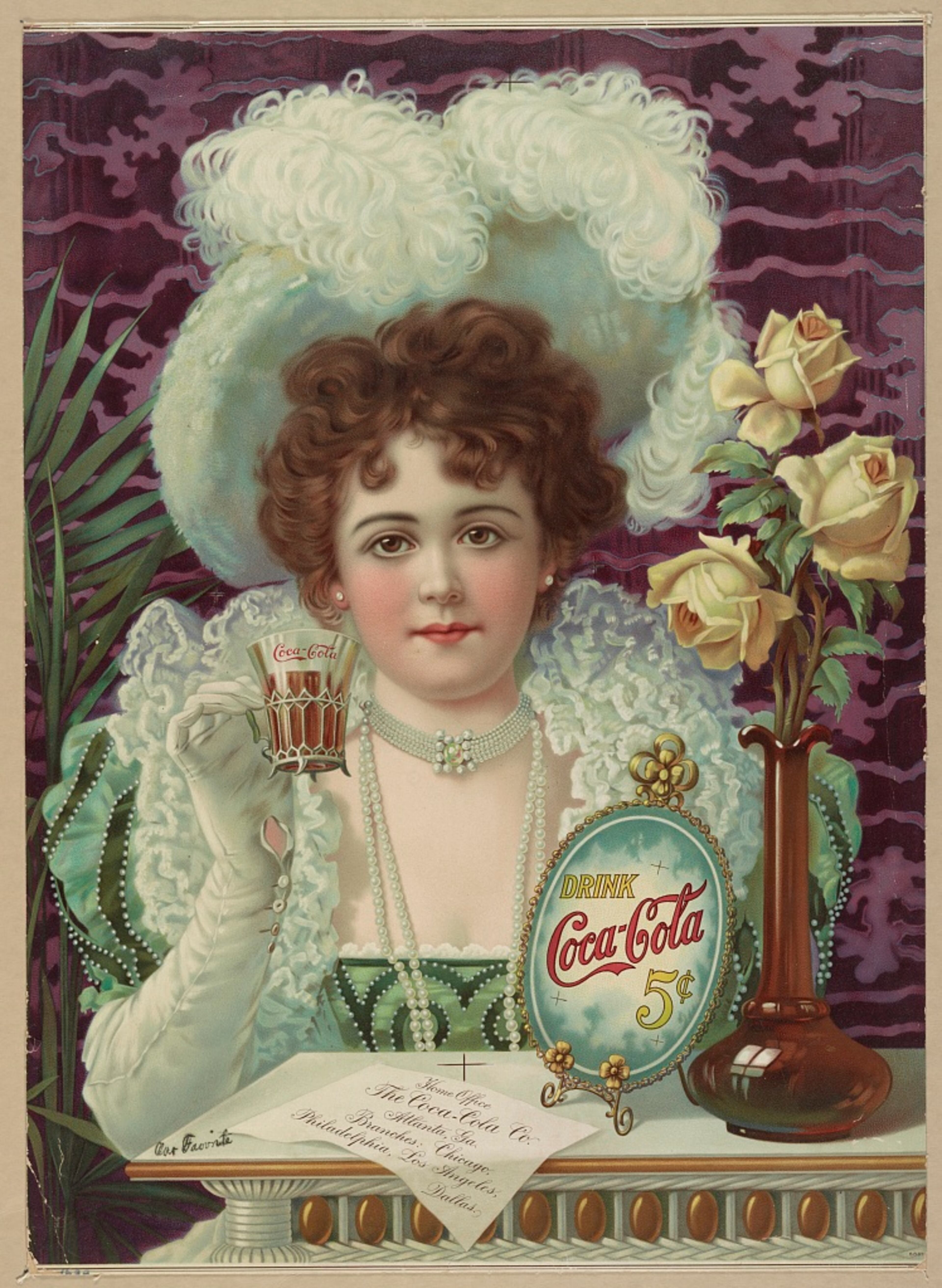 A vintage ad for Coca-Cola. (Courtesy of the Library of Congress)
