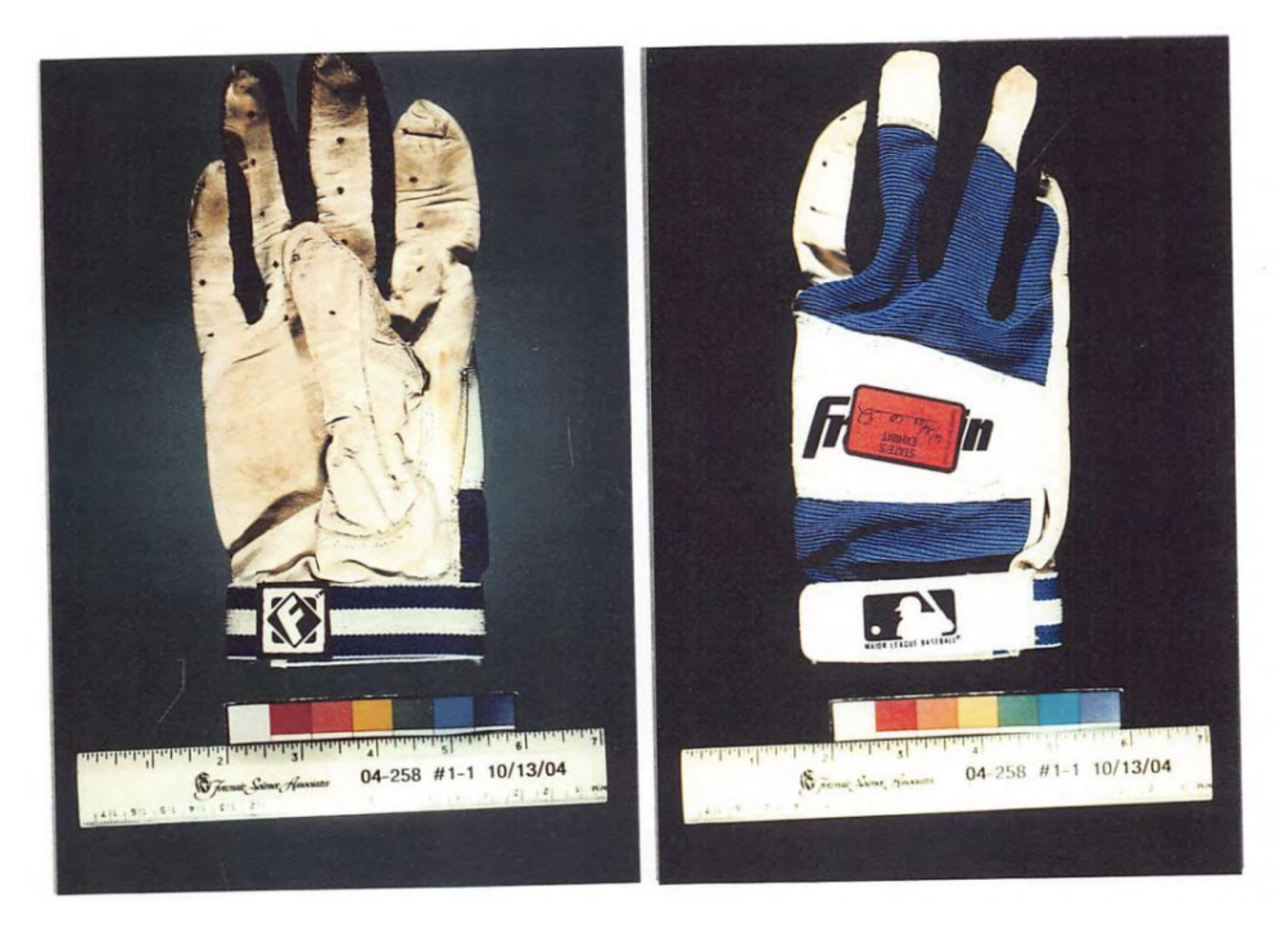 DNA evidence from a pair of blue and white baseball gloves used in the attack would eventually help clear Bharadia, who has always maintained his innocence. A lawsuit filed says Bharadia couldn't have broken into the teacher's apartment because he was in DeKalb County at the time. (Courtesy of Georgia Innocence Project)