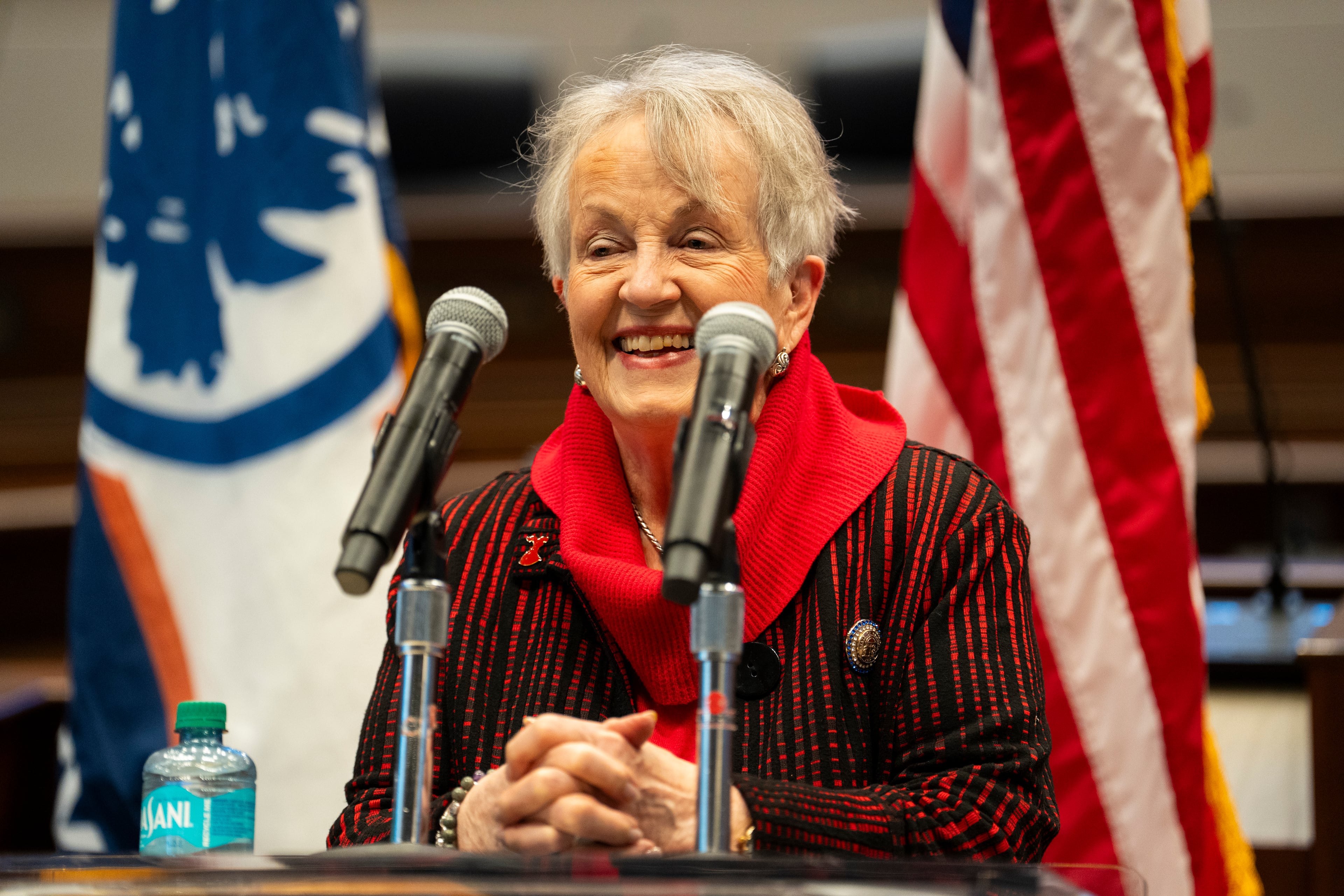 State Sen. Nan Orrock chaired a committee that examined financial aid for students. (Olivia Bowdoin for the AJC)