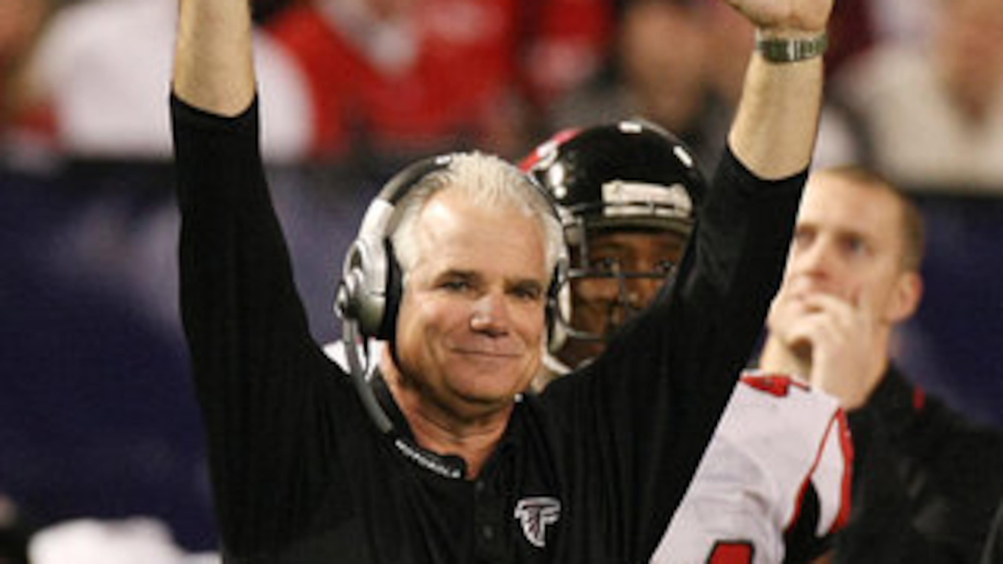 “I do feel good about them, and they are due," Falcons' former head coach Mike Smith said. "The NFL is cyclical.” (File/AJC)
