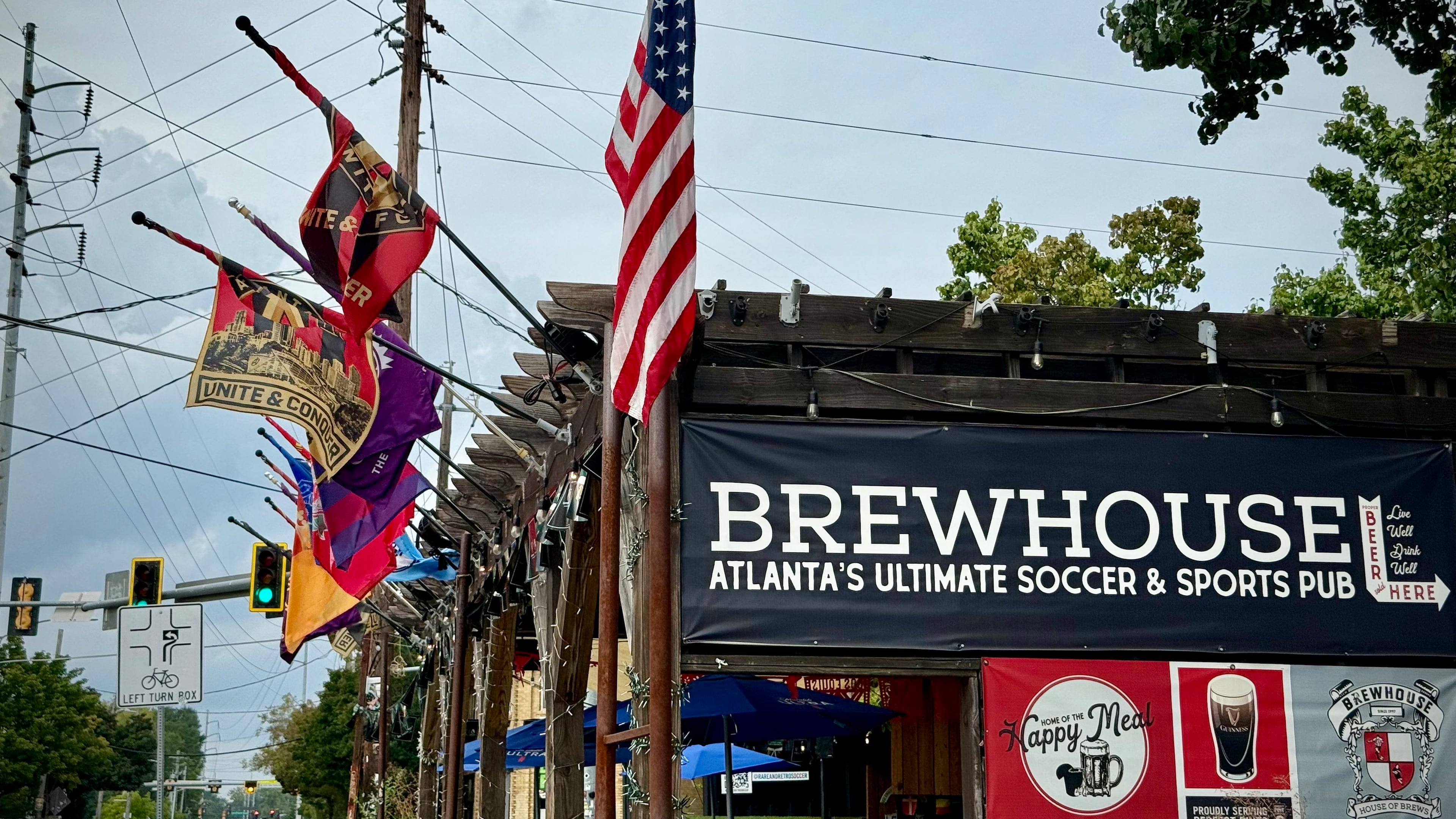 The Brewhouse Cafe in Little Five Points has been hailed as America's best soccer bar, and a second location is slated to open in south downtown ahead of the World Cup. (Henri Hollis/AJC 2025)